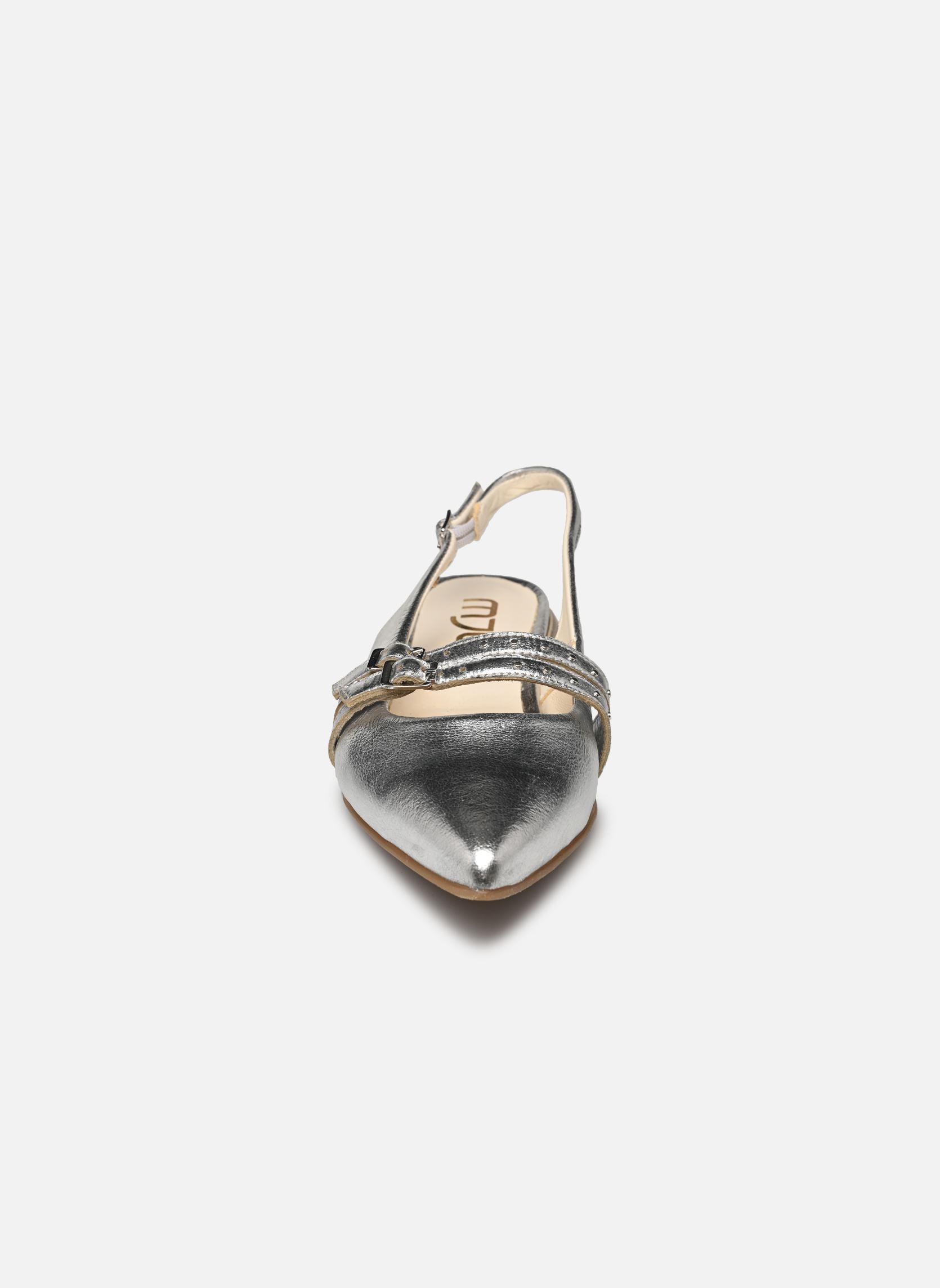 Klassieke ballerina's T98117 dames zilver Mjus Klassieke ballerina's T98117 dames zilver Argento