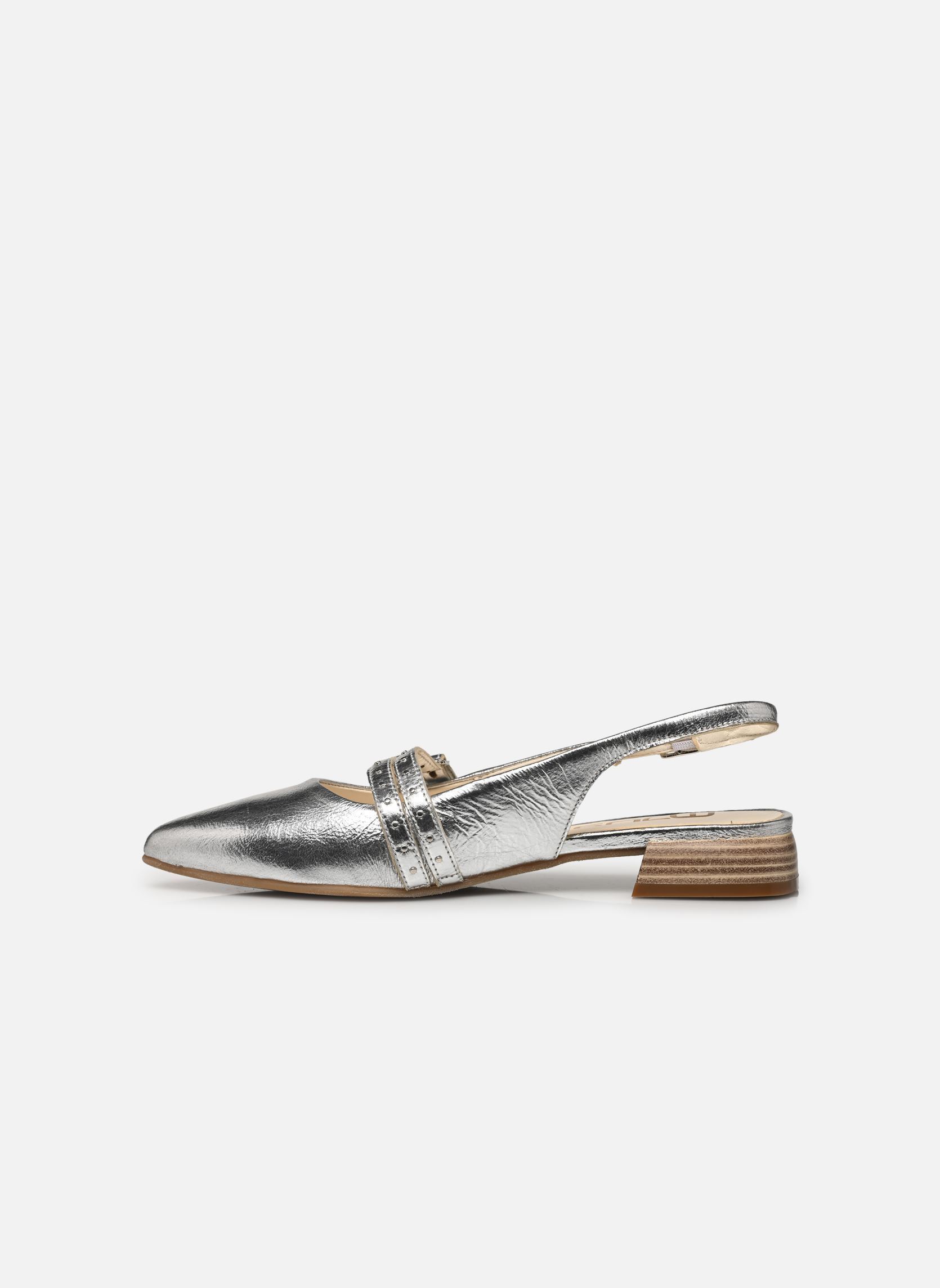 Klassieke ballerina's T98117 dames zilver Mjus Klassieke ballerina's T98117 dames zilver Argento