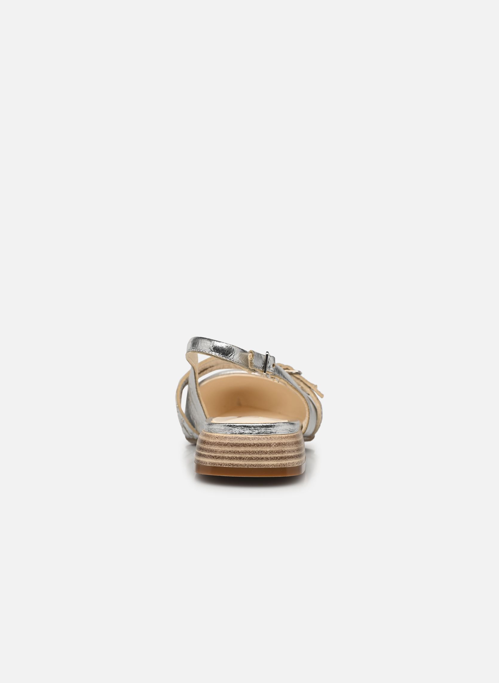 Klassieke ballerina's T98117 dames zilver Mjus Klassieke ballerina's T98117 dames zilver Argento