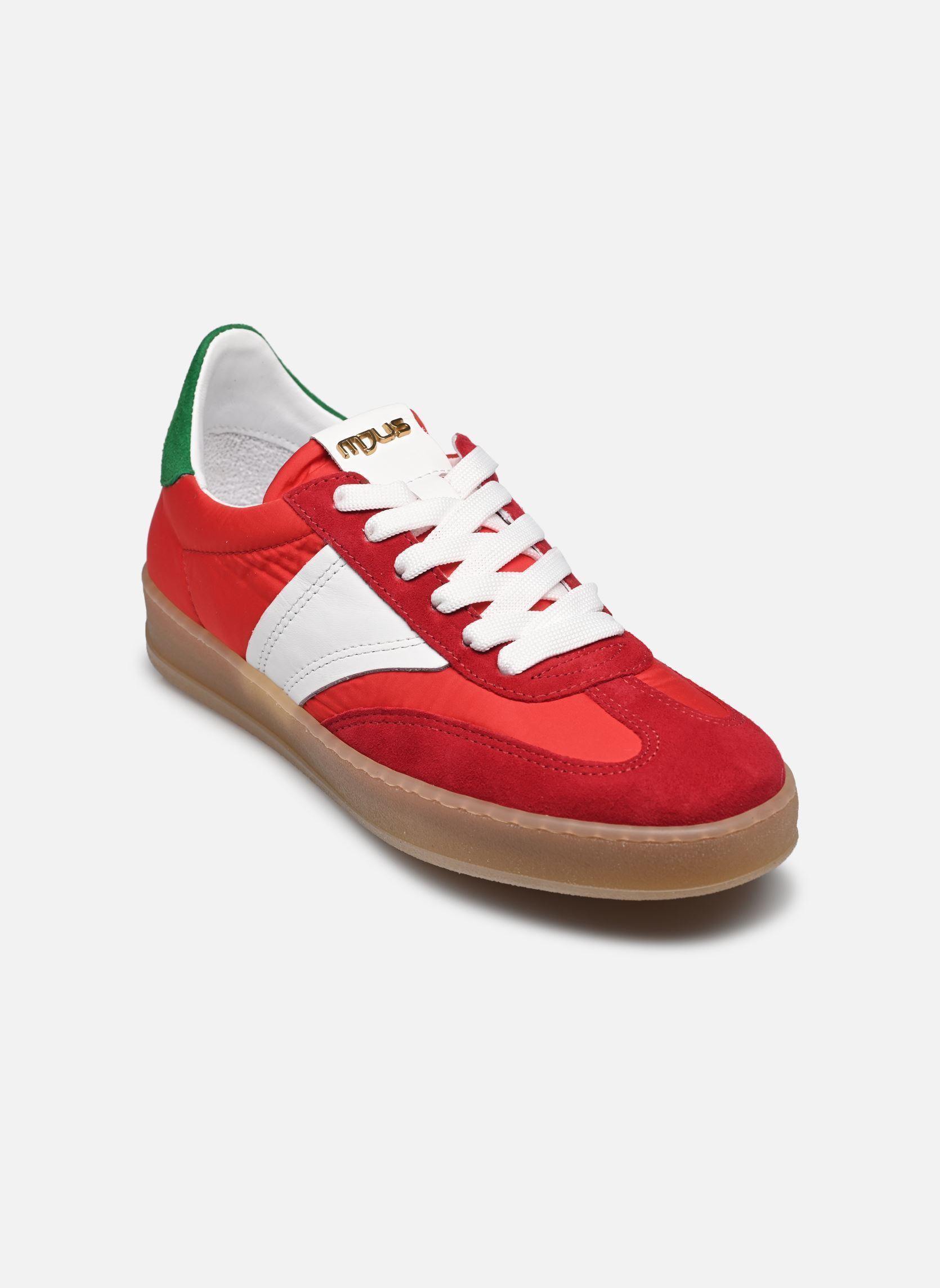 Baskets basses T94109 femme rouge Mjus Baskets basses T94109 femme rouge Porpora+Fuoco+Bianco+Verde