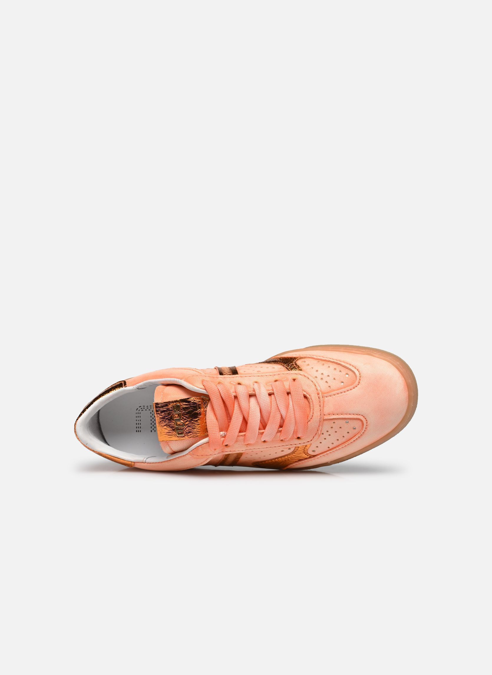 Niedrige Sneaker L76102 damen rosa Mjus Niedrige Sneaker L76102 damen rosa Pesca+Arancio