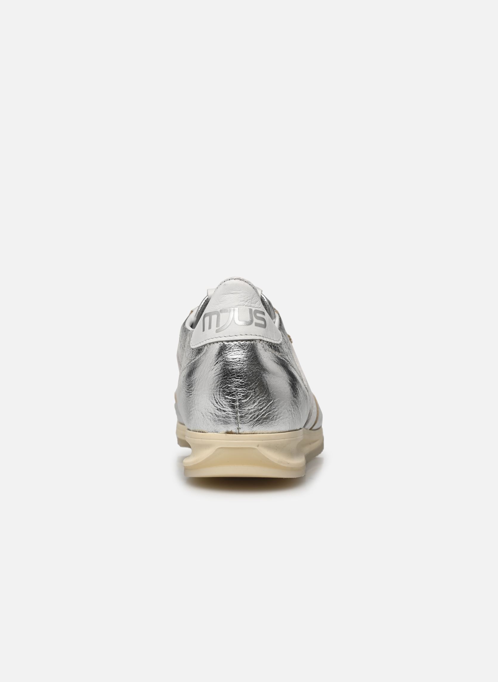 Lage sneakers L74104 dames zilver Mjus Lage sneakers L74104 dames zilver Argento+Argento+Bianco+Bianco