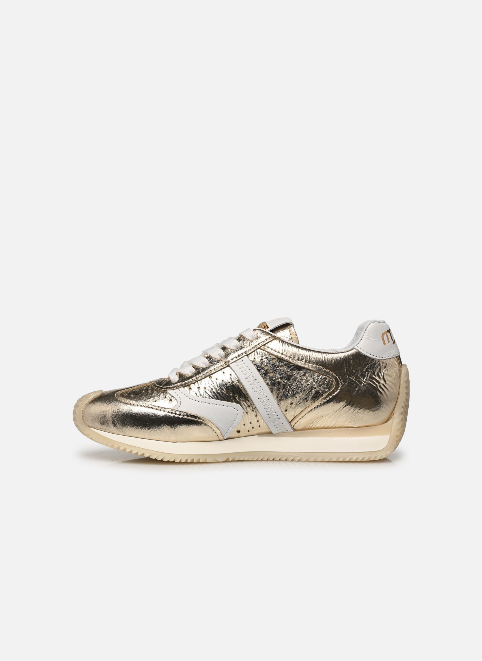 Baskets basses L14119 femme or et bronze Mjus Baskets basses L14119 femme or et bronze PLATINO+BIANCO