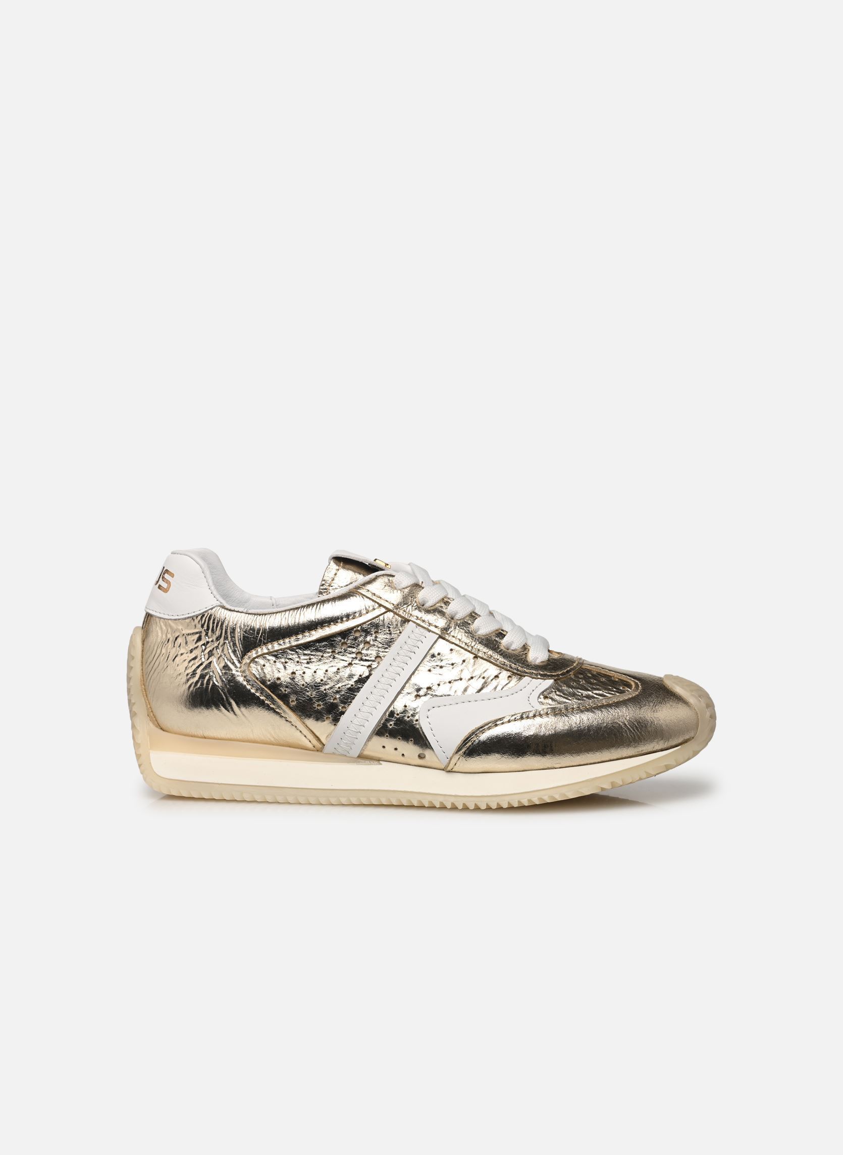 Baskets basses L14119 femme or et bronze Mjus Baskets basses L14119 femme or et bronze PLATINO+BIANCO