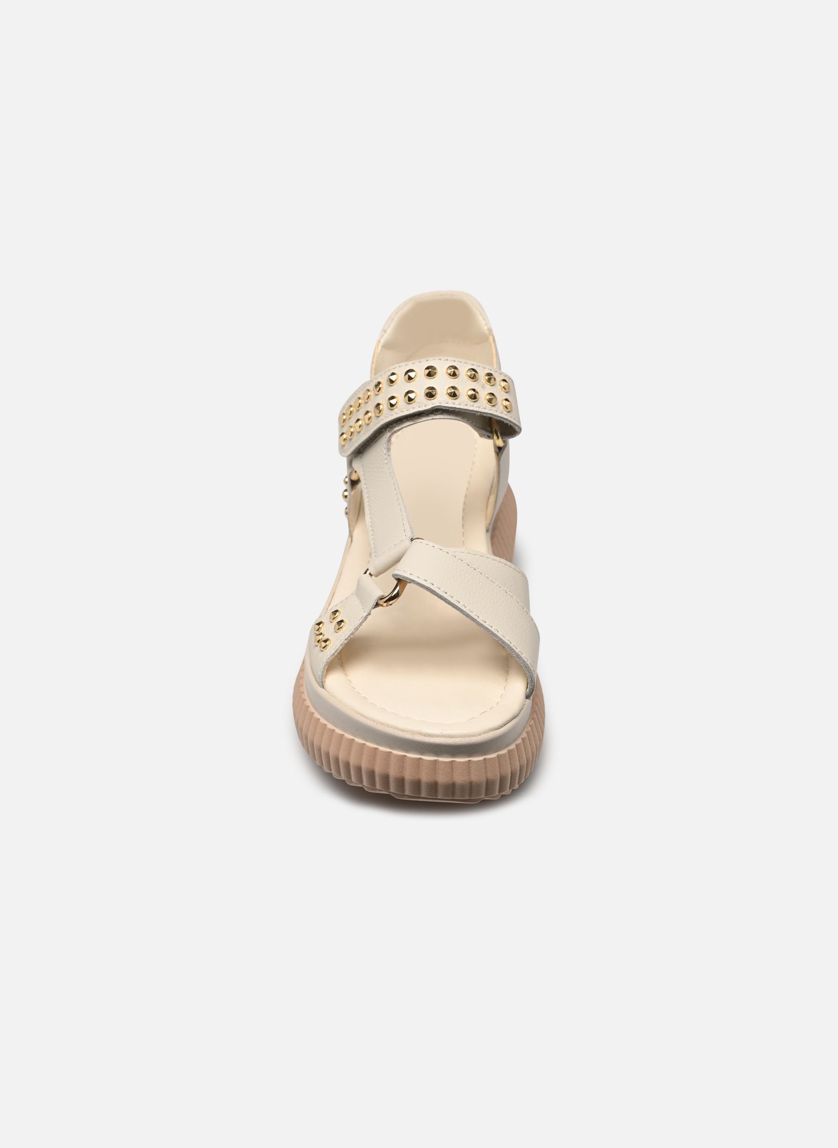 Sandales compensées et plateformes L68003 femme beige Mjus Sandales compensées et plateformes L68003 femme beige Camelia