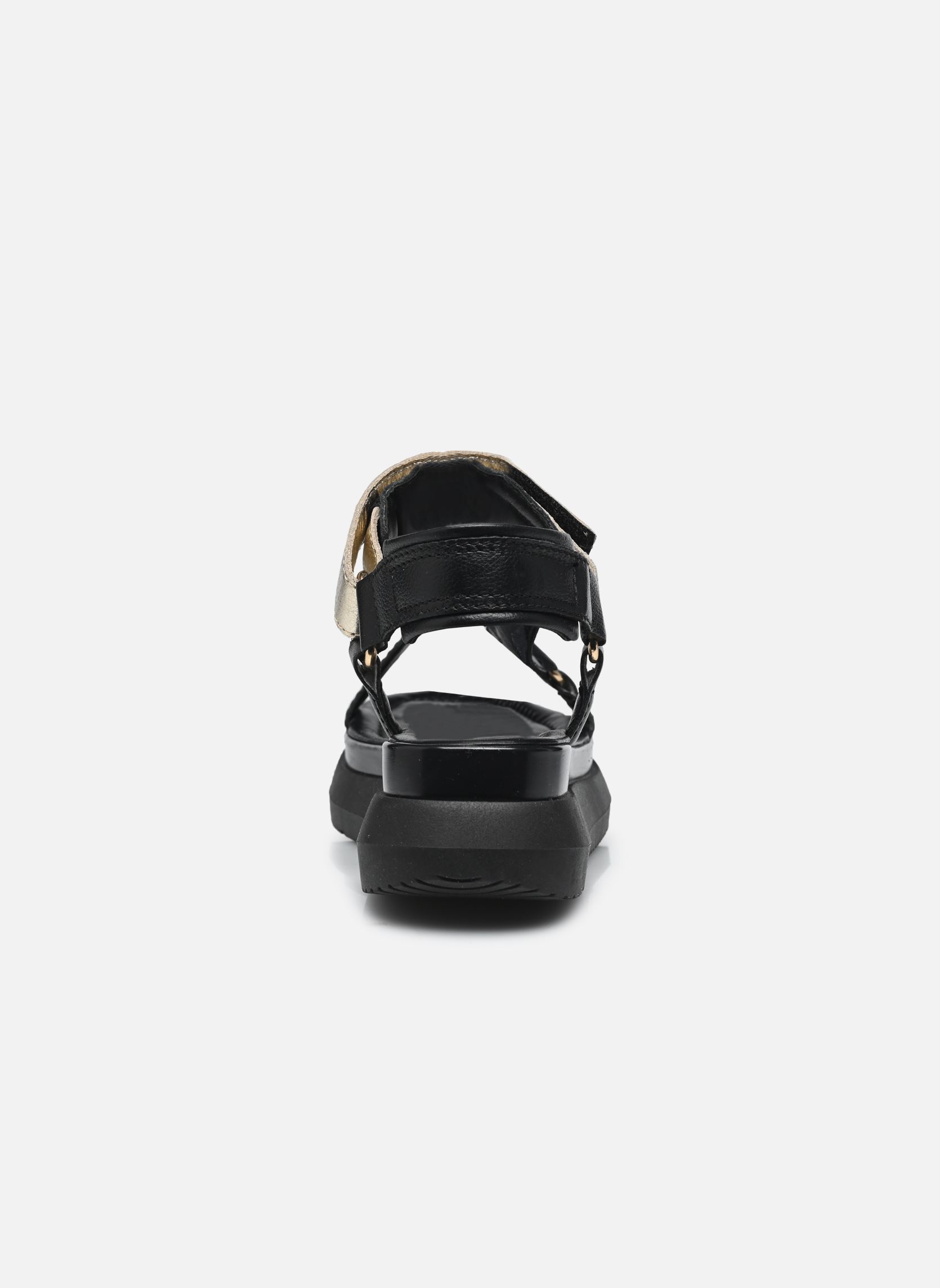 Sandali con zeppa e plateau L17009 donna nero Mjus Sandali con zeppa e plateau L17009 donna nero Nero+Nero+Platino