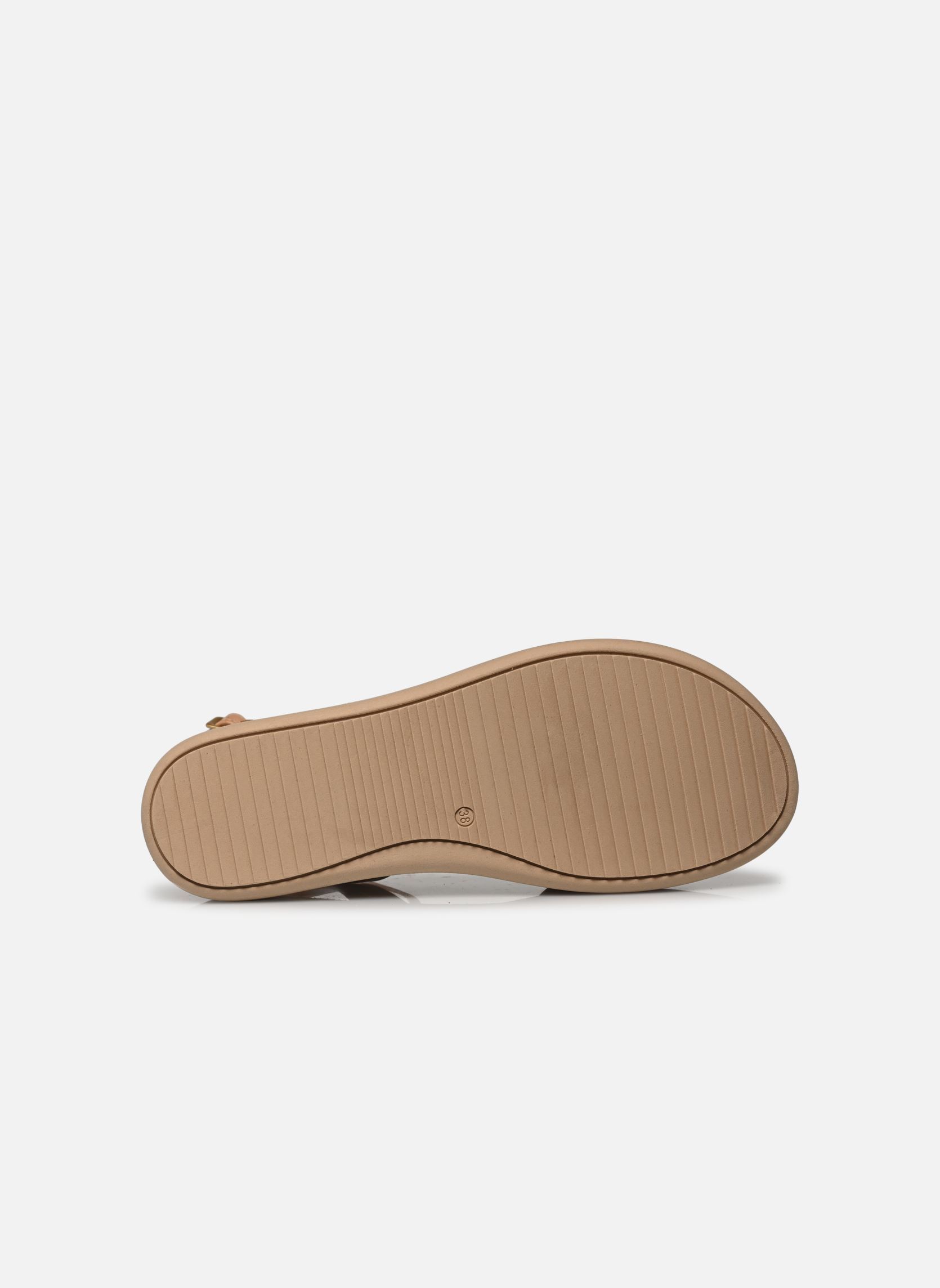 Sandalen met sleehak en plateau T18029 dames beige Mjus Sandalen met sleehak en plateau T18029 dames beige Carne+Platino+Platino