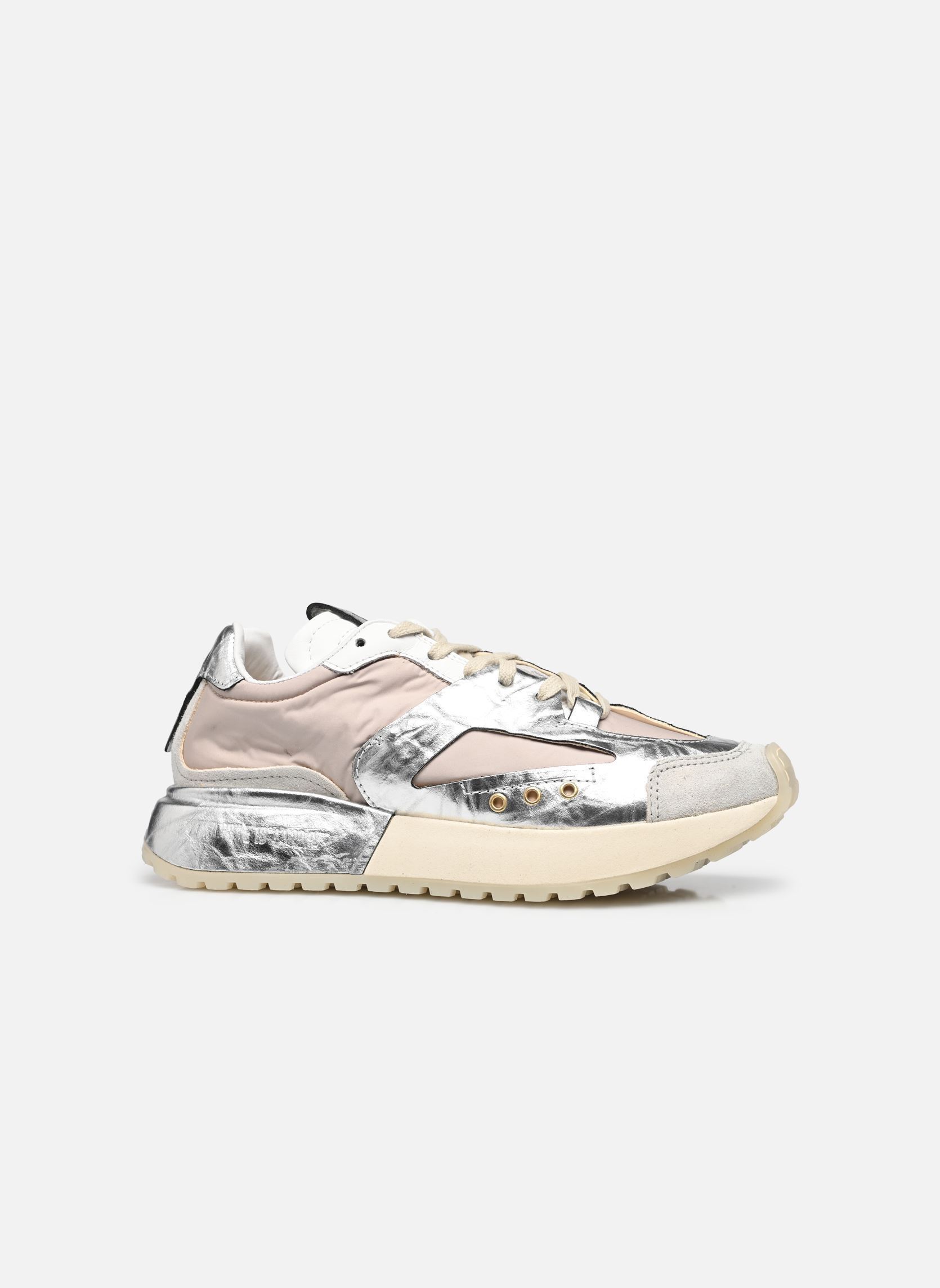 Lage sneakers C01101 dames beige AS98 Lage sneakers C01101 dames beige COMBI 18 ARGENTO
