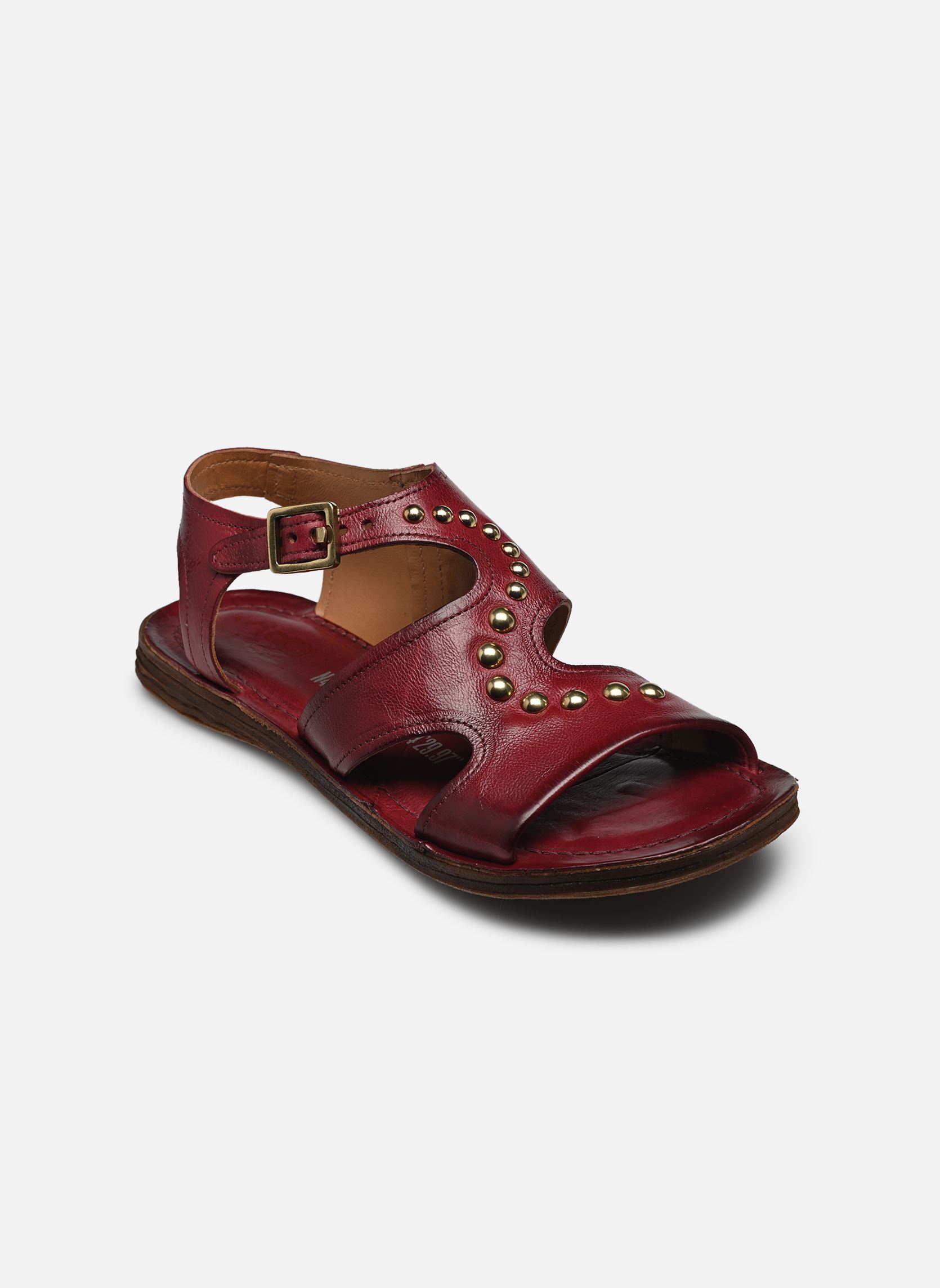 Platte sandalen A16058 dames paars AS98 Platte sandalen A16058 dames paars RUBINO