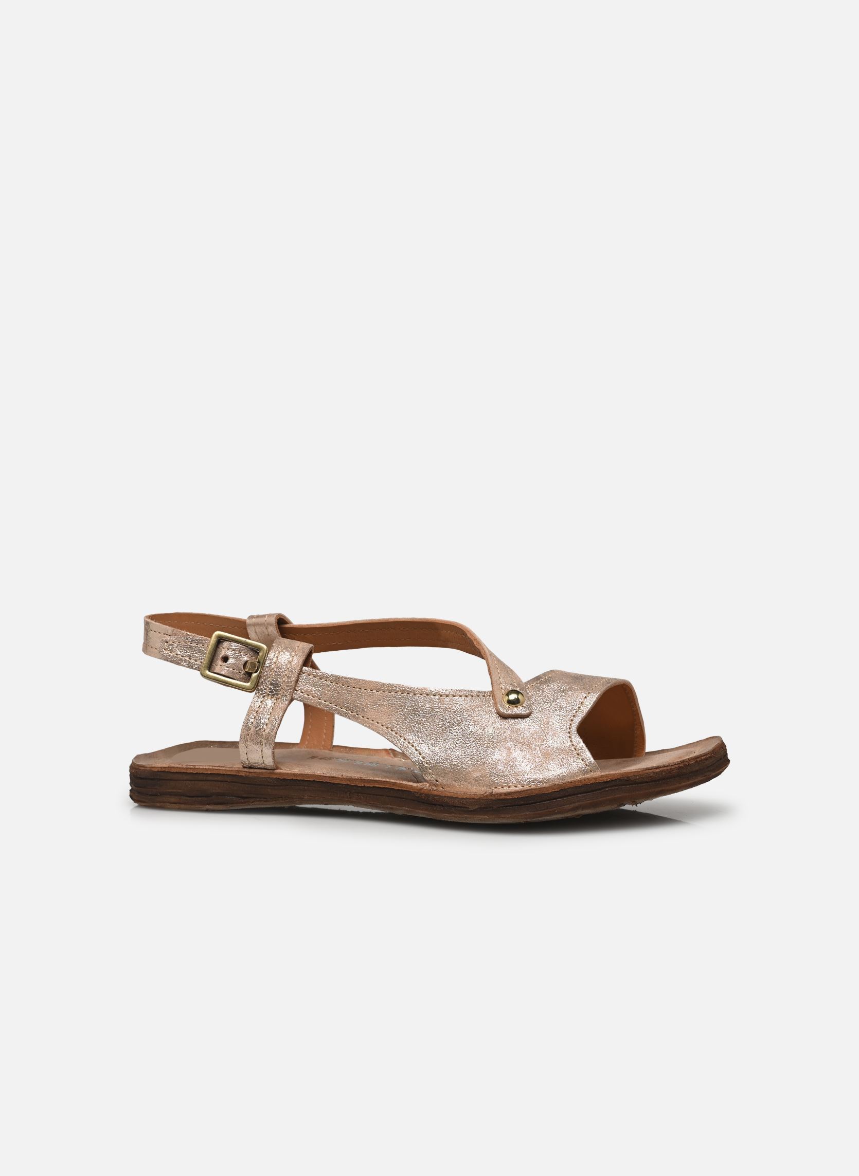 Sandalias planas A16065 mujer oro y bronce AS98 Sandalias planas A16065 mujer oro y bronce PLATINO