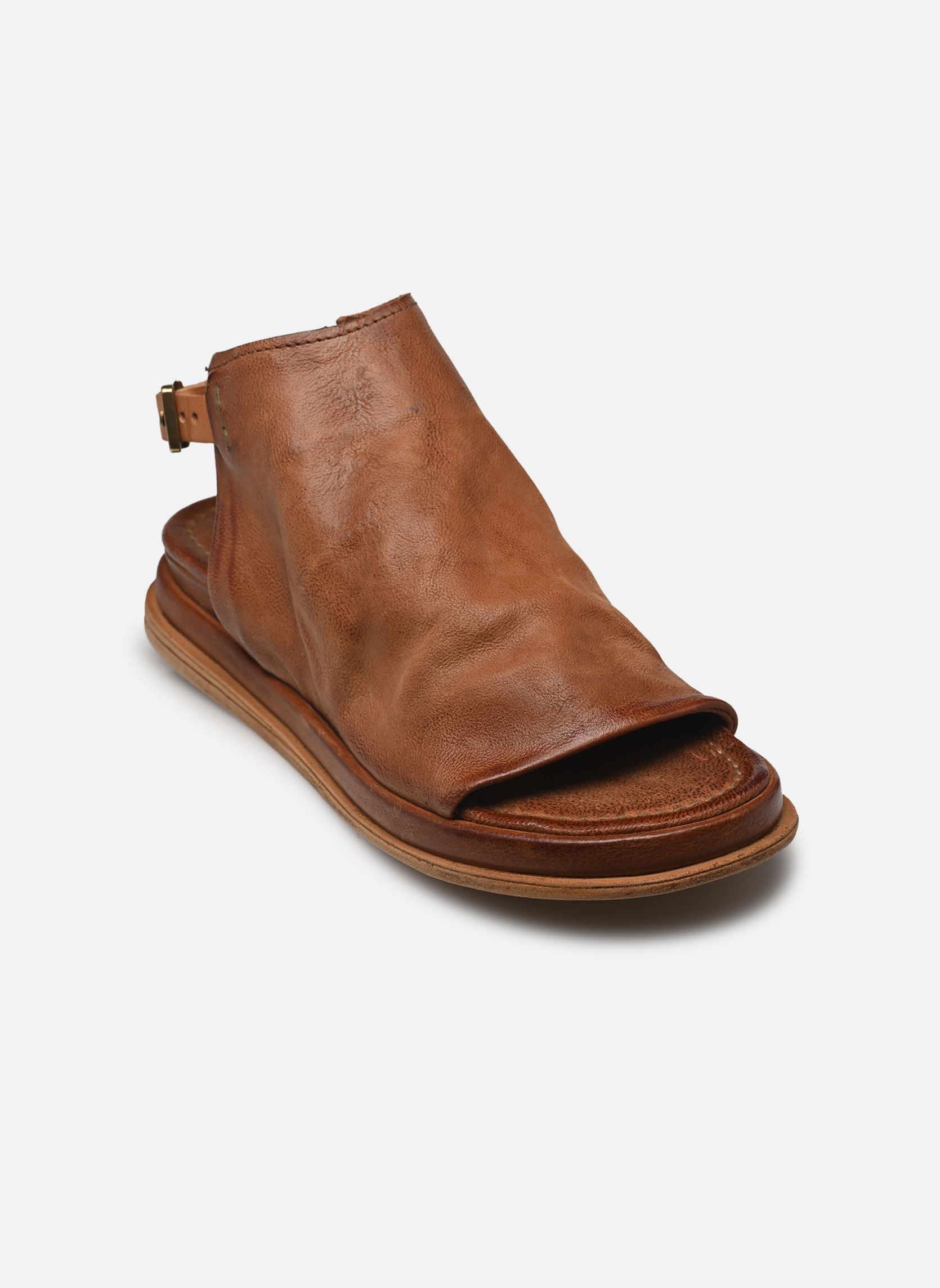 Sandales compensées et plateformes B60012 femme marron AS98 Sandales compensées et plateformes B60012 femme marron CALVADOS+NATUR