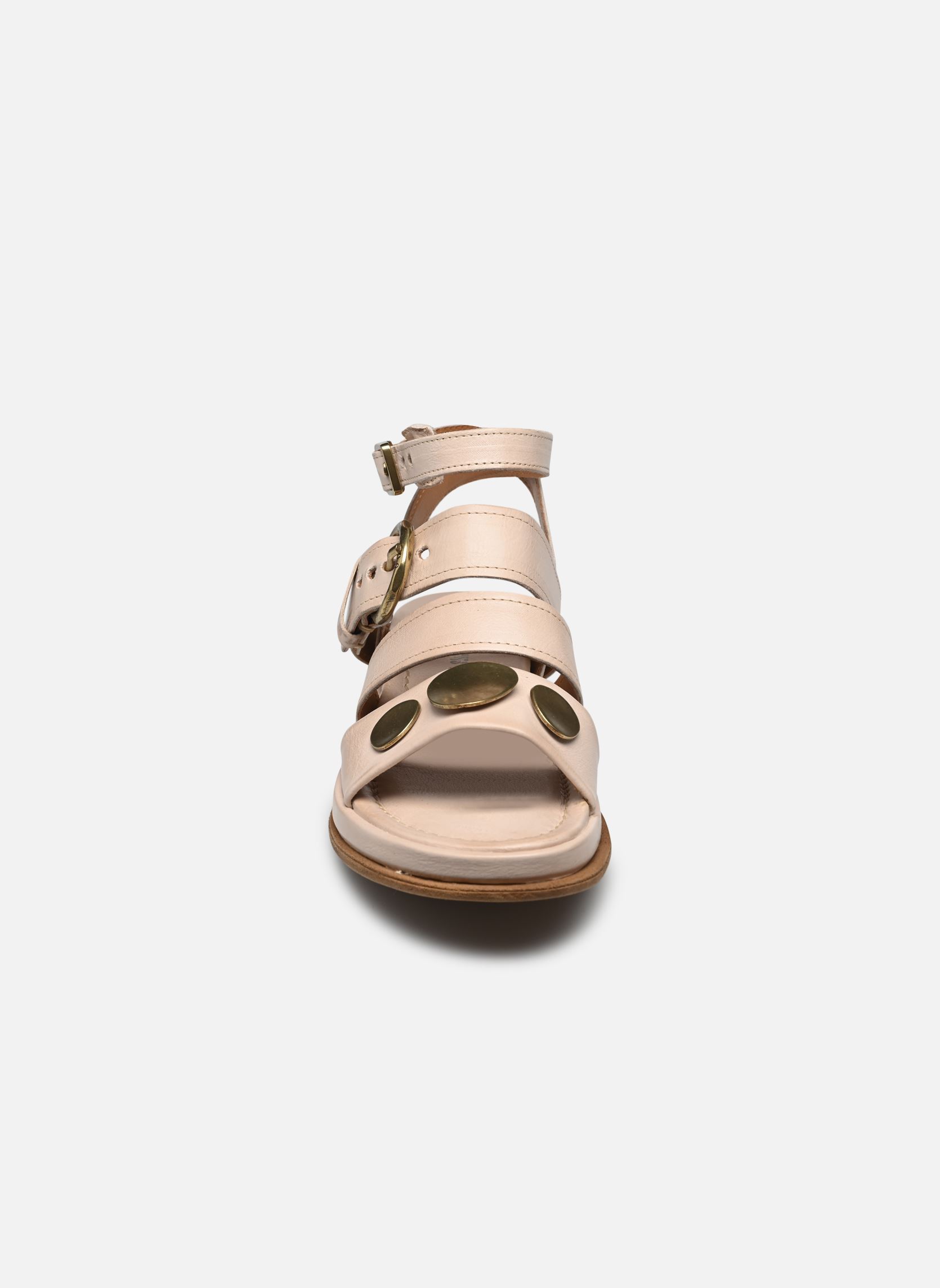 Sandali con zeppa e plateau B60011 donna beige AS98 Sandali con zeppa e plateau B60011 donna beige SILK