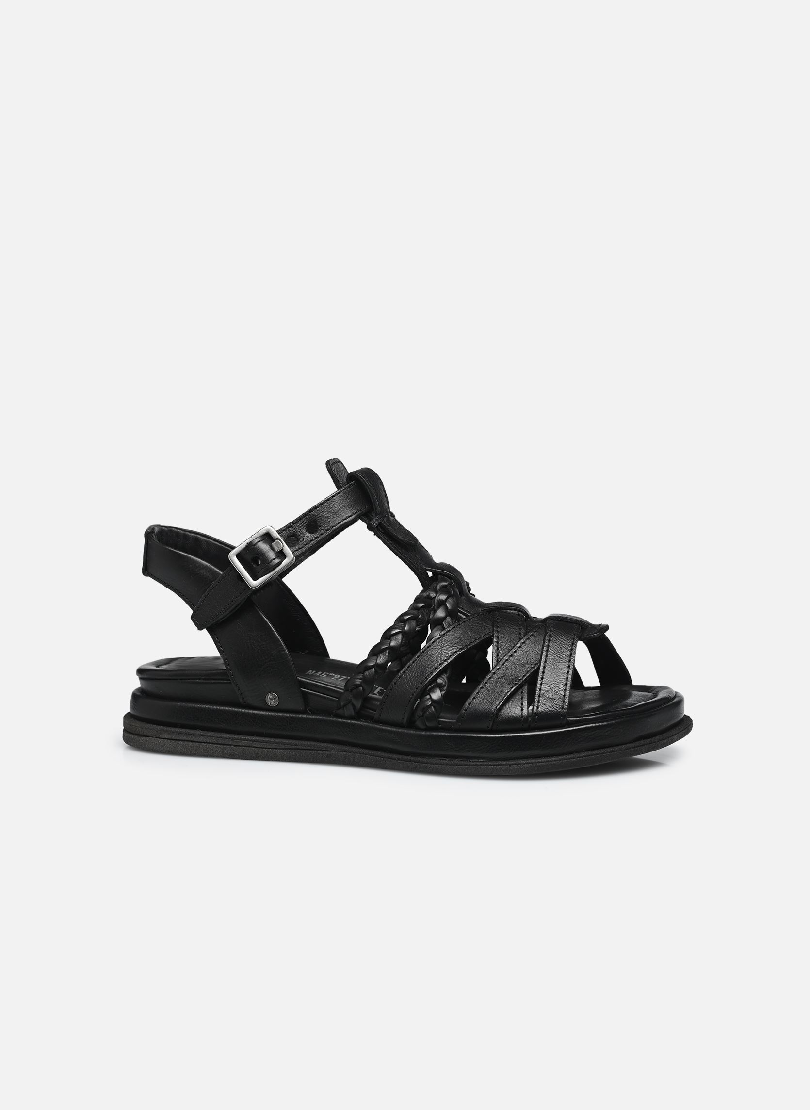 Sandales compensées et plateformes B60017 femme noir AS98 Sandales compensées et plateformes B60017 femme noir NERO