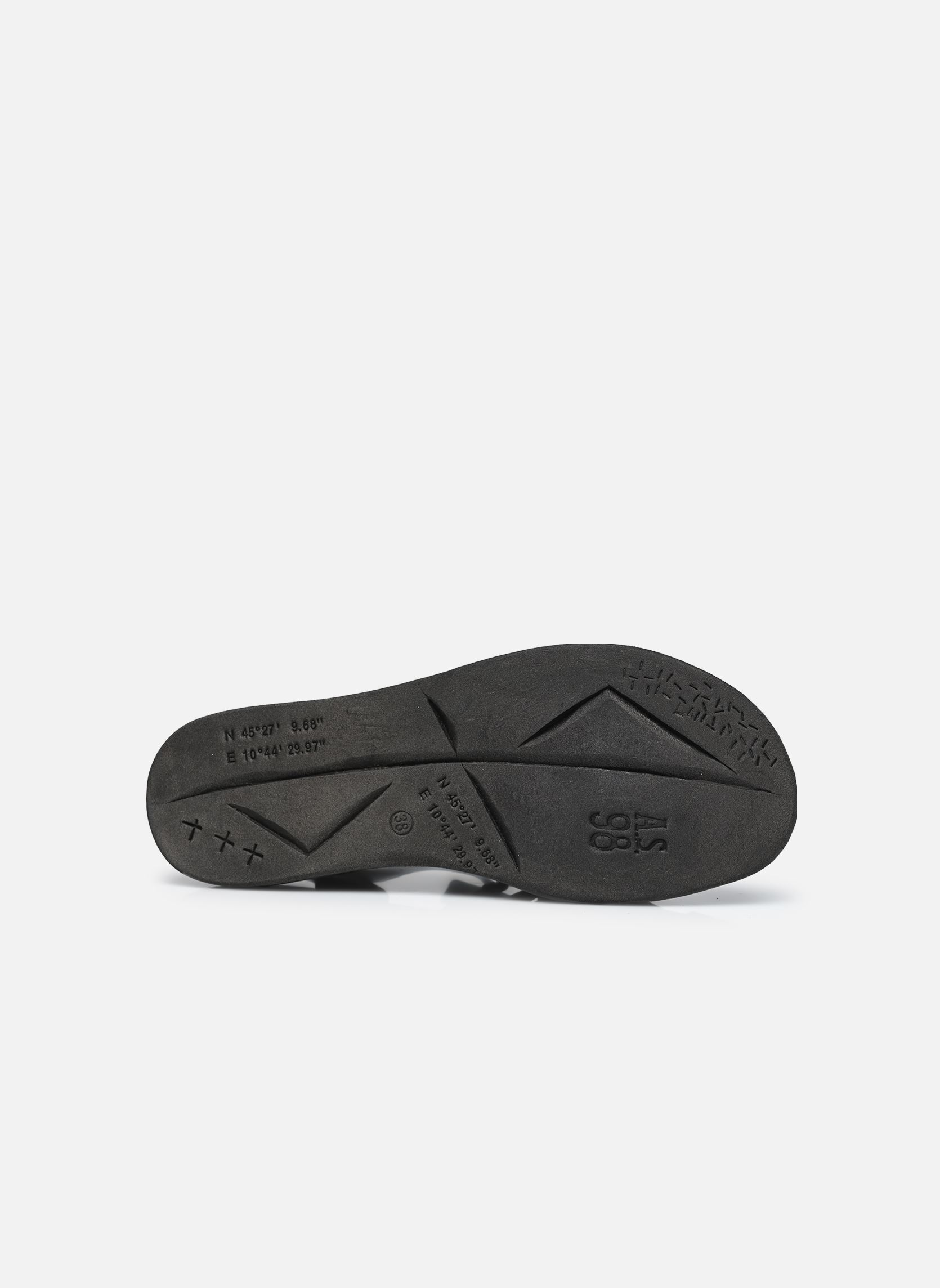 Sandales compensées et plateformes B60017 femme noir AS98 Sandales compensées et plateformes B60017 femme noir NERO