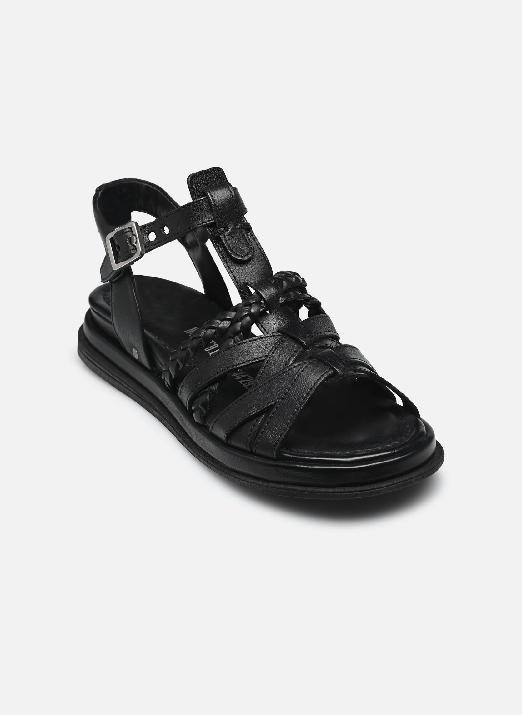 Sandales compensées et plateformes B60017 femme noir AS98 Sandales compensées et plateformes B60017 femme noir NERO