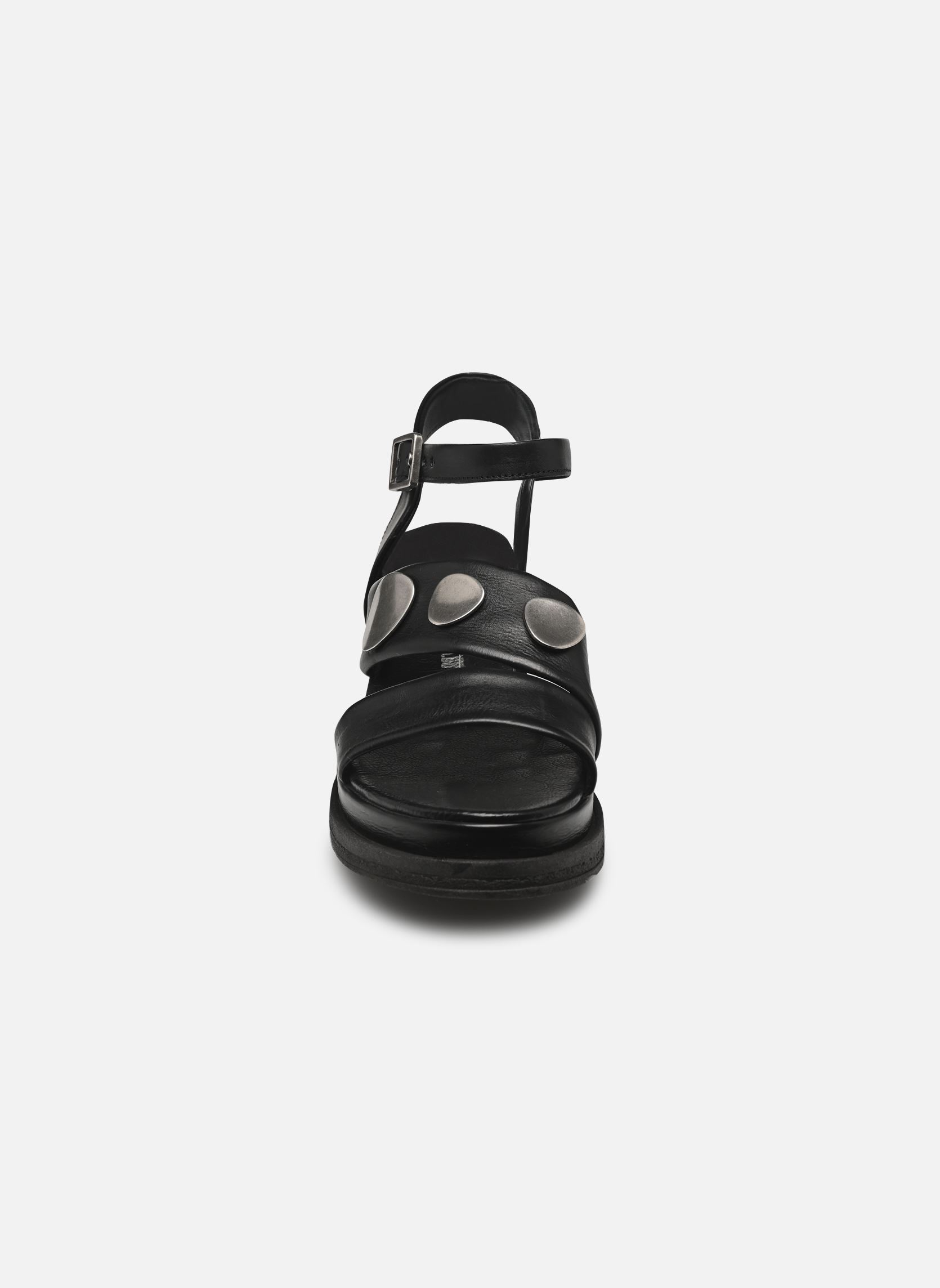 Sandales compensées et plateformes A15040 femme noir AS98 Sandales compensées et plateformes A15040 femme noir NERO