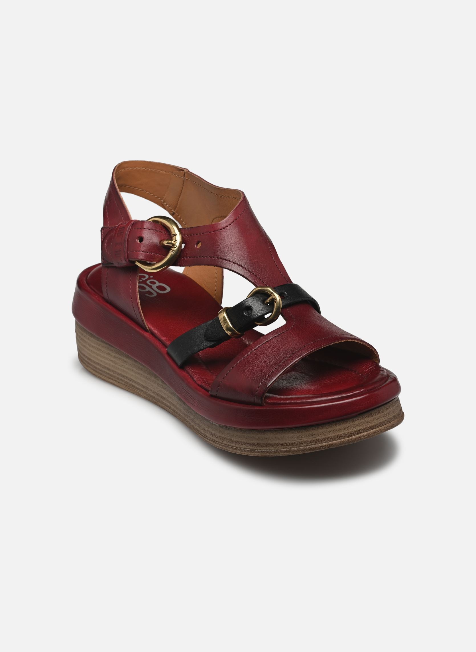 Sandales compensées et plateformes C02006 femme violet AS98 Sandales compensées et plateformes C02006 femme violet RUBINO+NERO