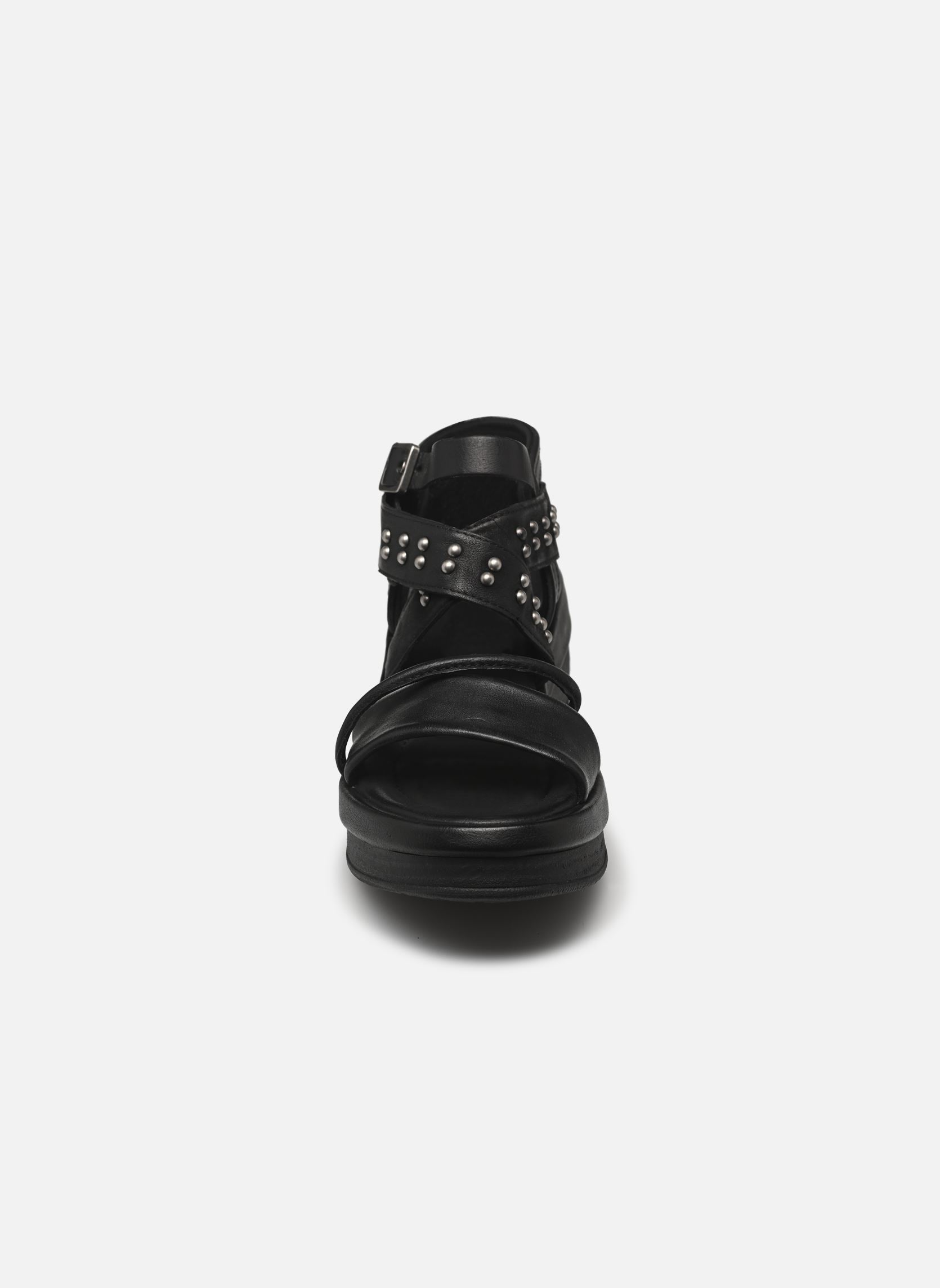 Sandales compensées et plateformes C02001 femme noir AS98 Sandales compensées et plateformes C02001 femme noir NERO+NERO