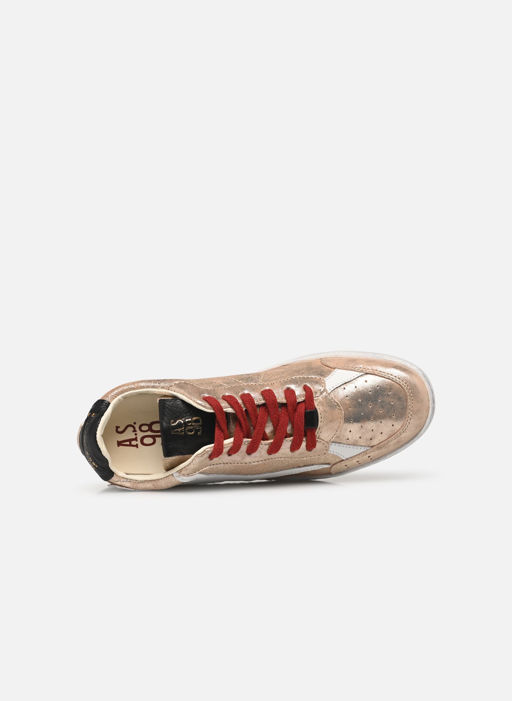 Sneakers basse C10101 donna oro e bronzo AS98 Sneakers basse C10101 donna oro e bronzo PLATINO+PLATINO+BIANCO+NERO+BI