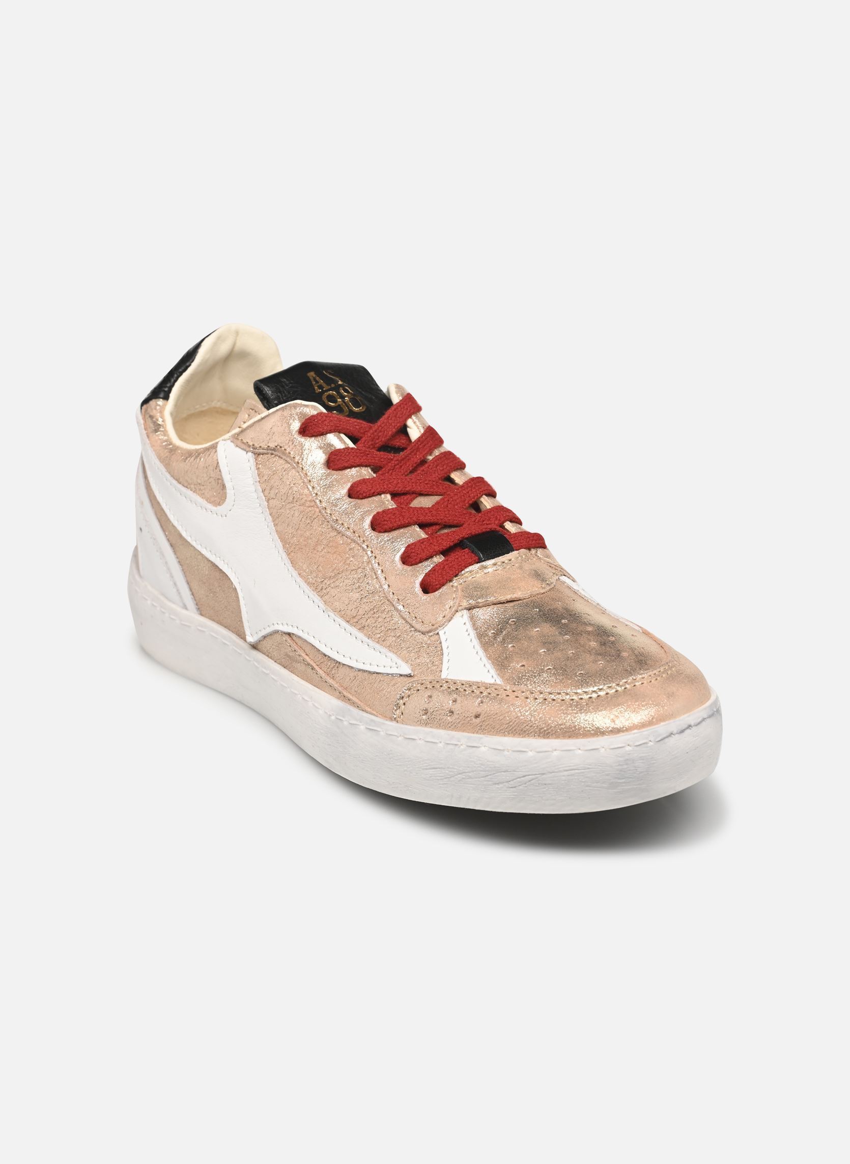 Sneakers basse C10101 donna oro e bronzo AS98 Sneakers basse C10101 donna oro e bronzo PLATINO+PLATINO+BIANCO+NERO+BI