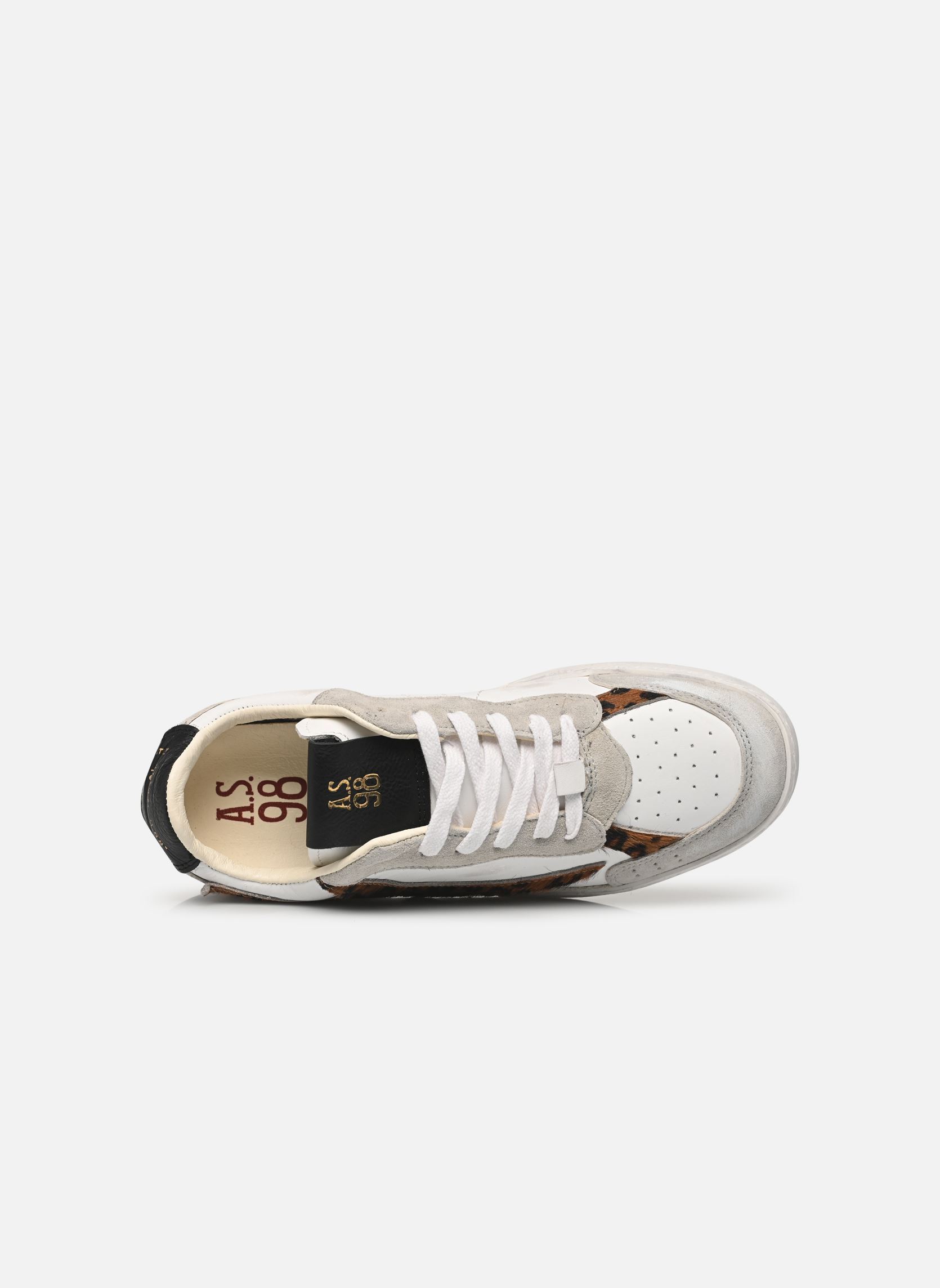 Niedrige Sneaker C10101 damen weiß AS98 Niedrige Sneaker C10101 damen weiß ICE+BIANCO+LEOPARDO+NERO+BIANC