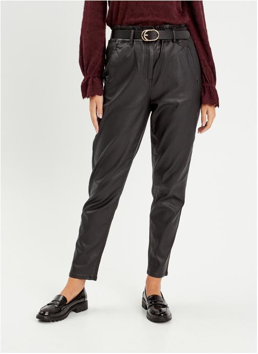 Cache Cache Pantalons droit SLOUCHDUI femme noir