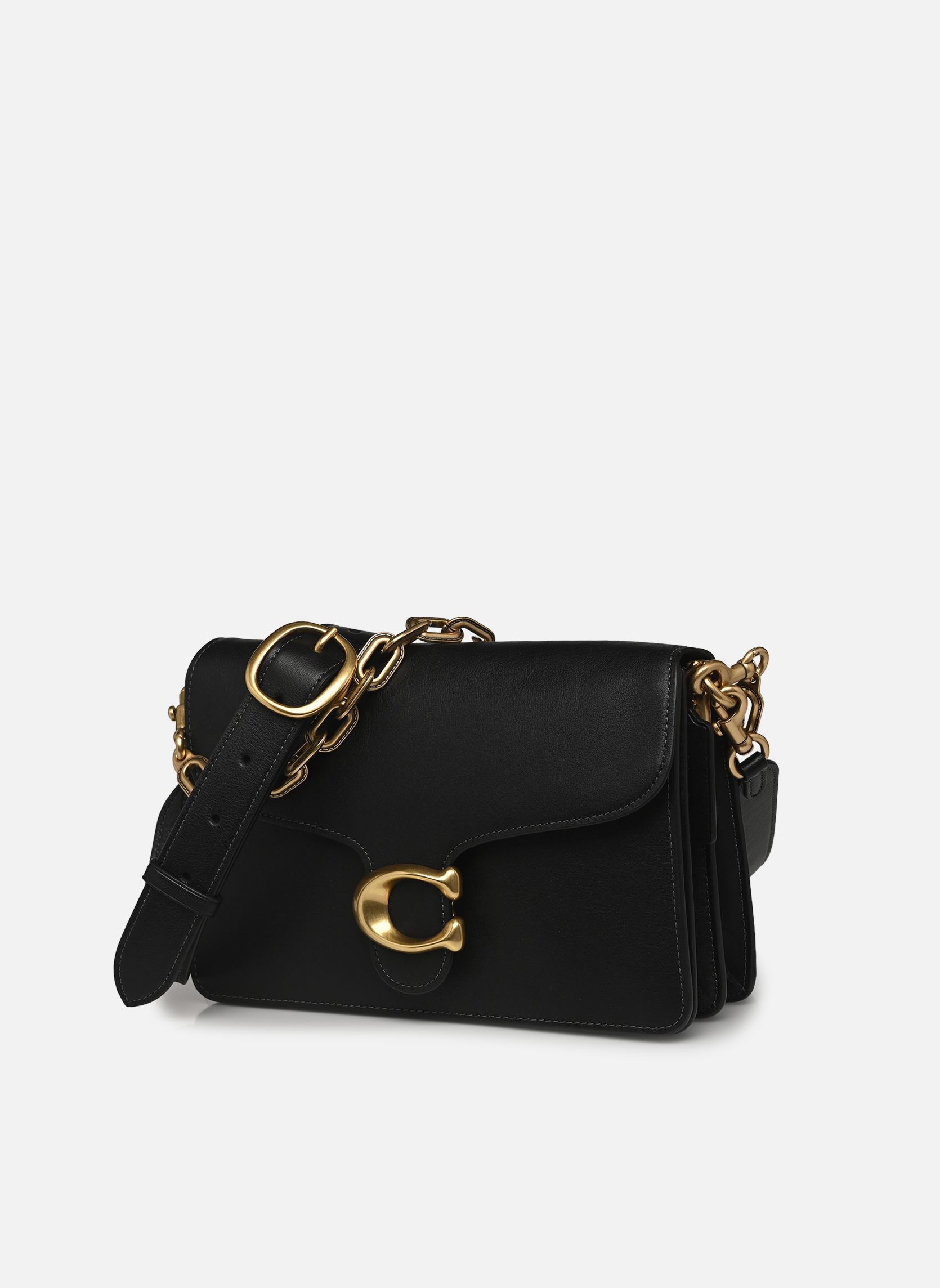 Sacs bandoulière Soft Grain Leather Chain Tabby Shoulder femme noir Coach Sacs bandoulière Soft Grain Leather Chain Tabby Shoulder femme noir B4/BLACK