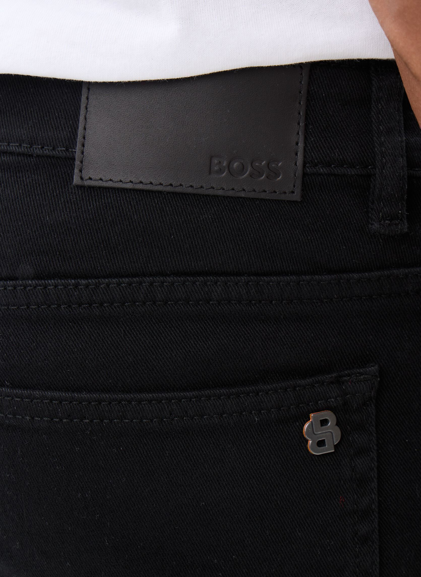 Rechte jeans / Straight Leg Jeans DELAWARE 50521261 heren zwart BOSS Rechte jeans / Straight Leg Jeans DELAWARE 50521261 heren zwart 003