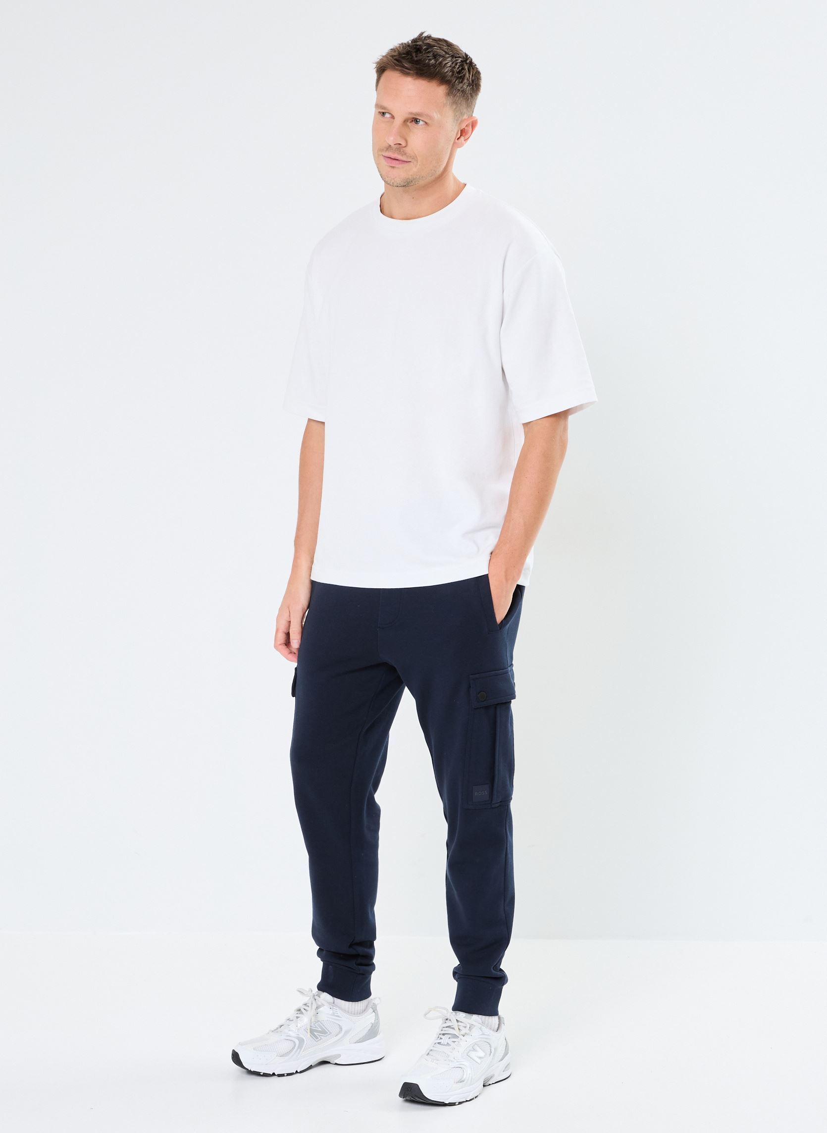 T-shirt BOSS Te_Galaxy Uomo, 100% Cotone, Vestibilità Rilassata, Lavabile In Lavatrice, Comfort Quotidiano