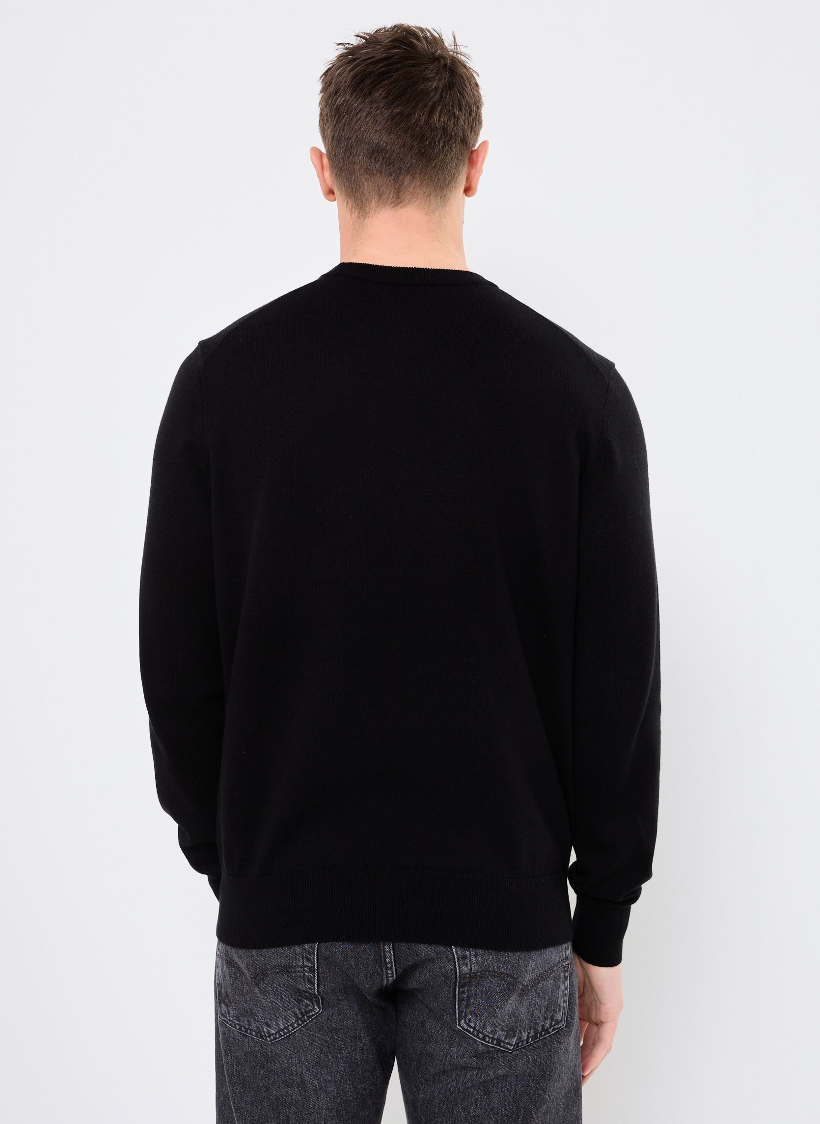 Pulls Kanovano_S 50527583 homme noir BOSS Pulls Kanovano_S 50527583 homme noir 001-BLACK