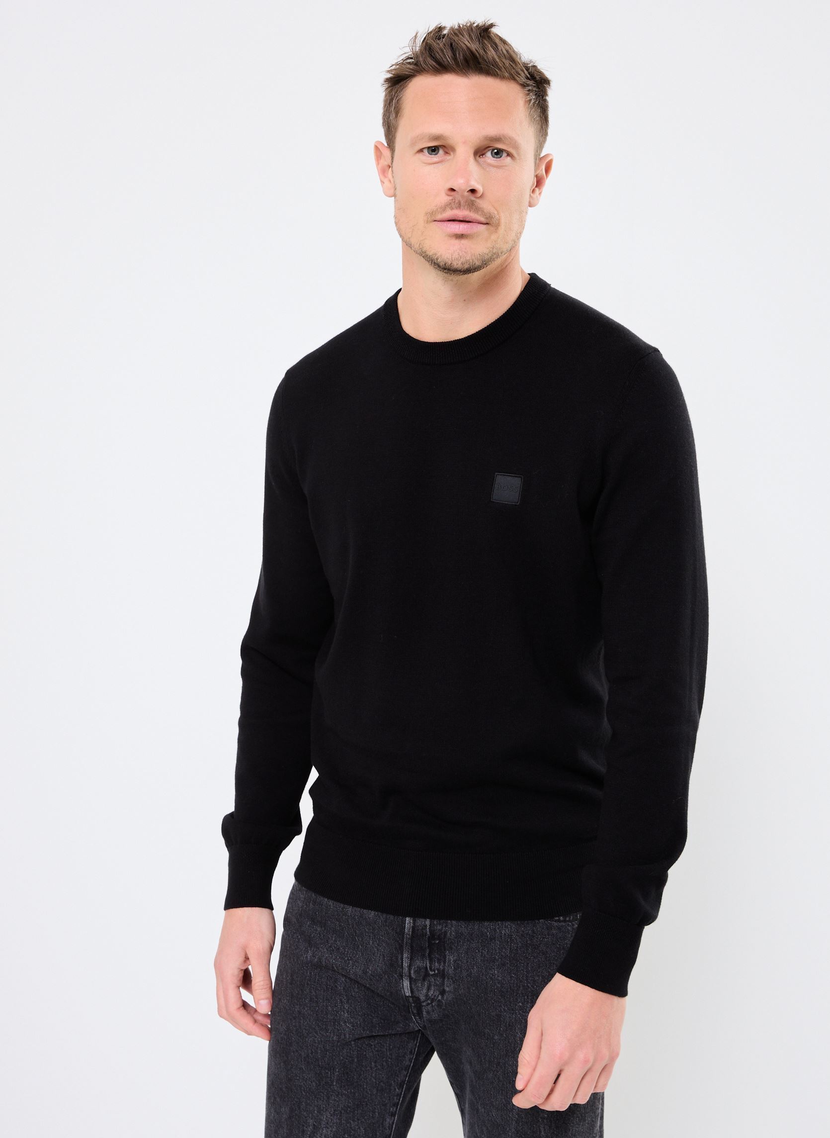 Sweat shirt BOSS Pull over Kanovano EU - vue 2