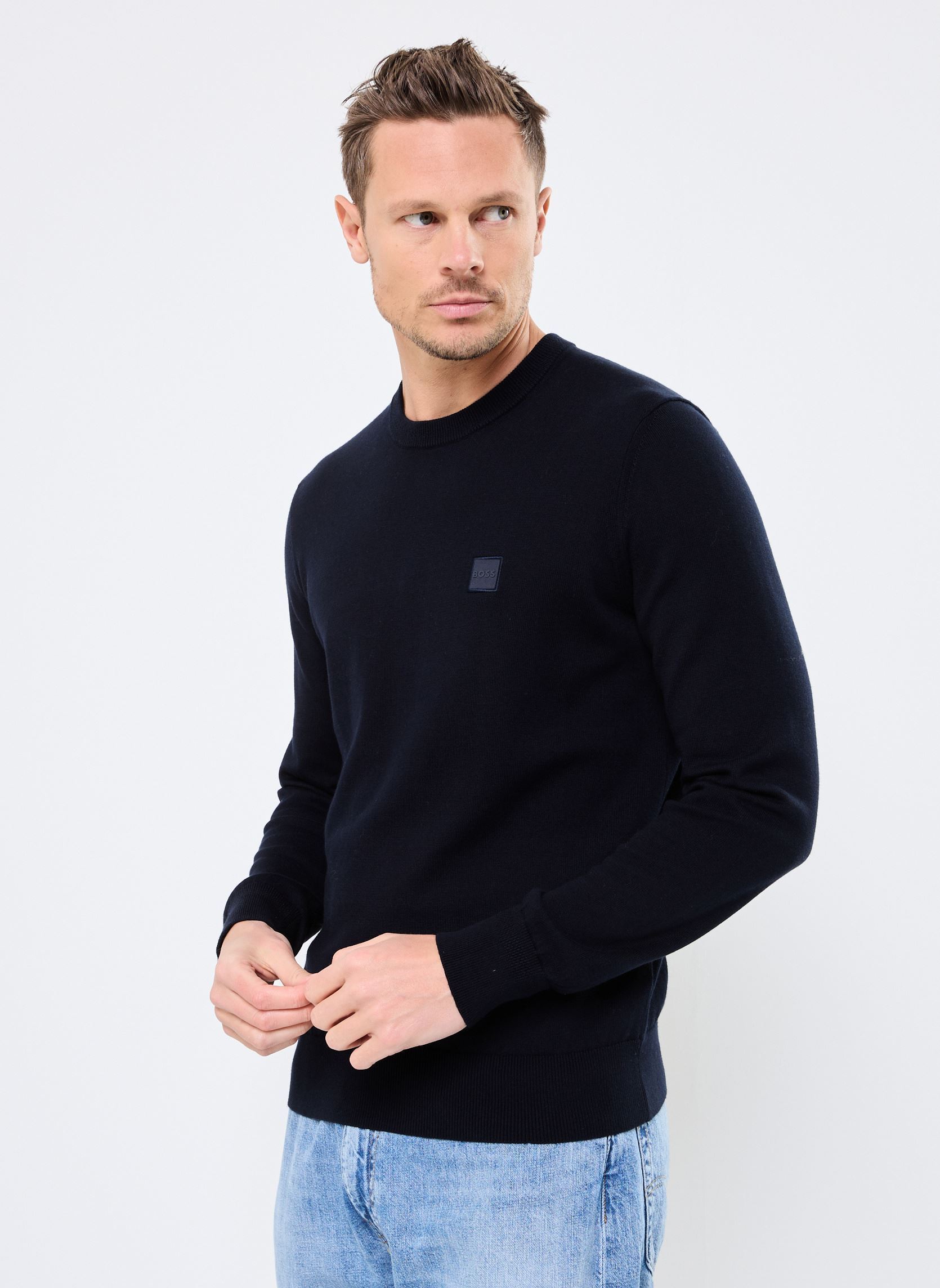 Sweat shirt BOSS Pull over Kanovano EU - vue 3