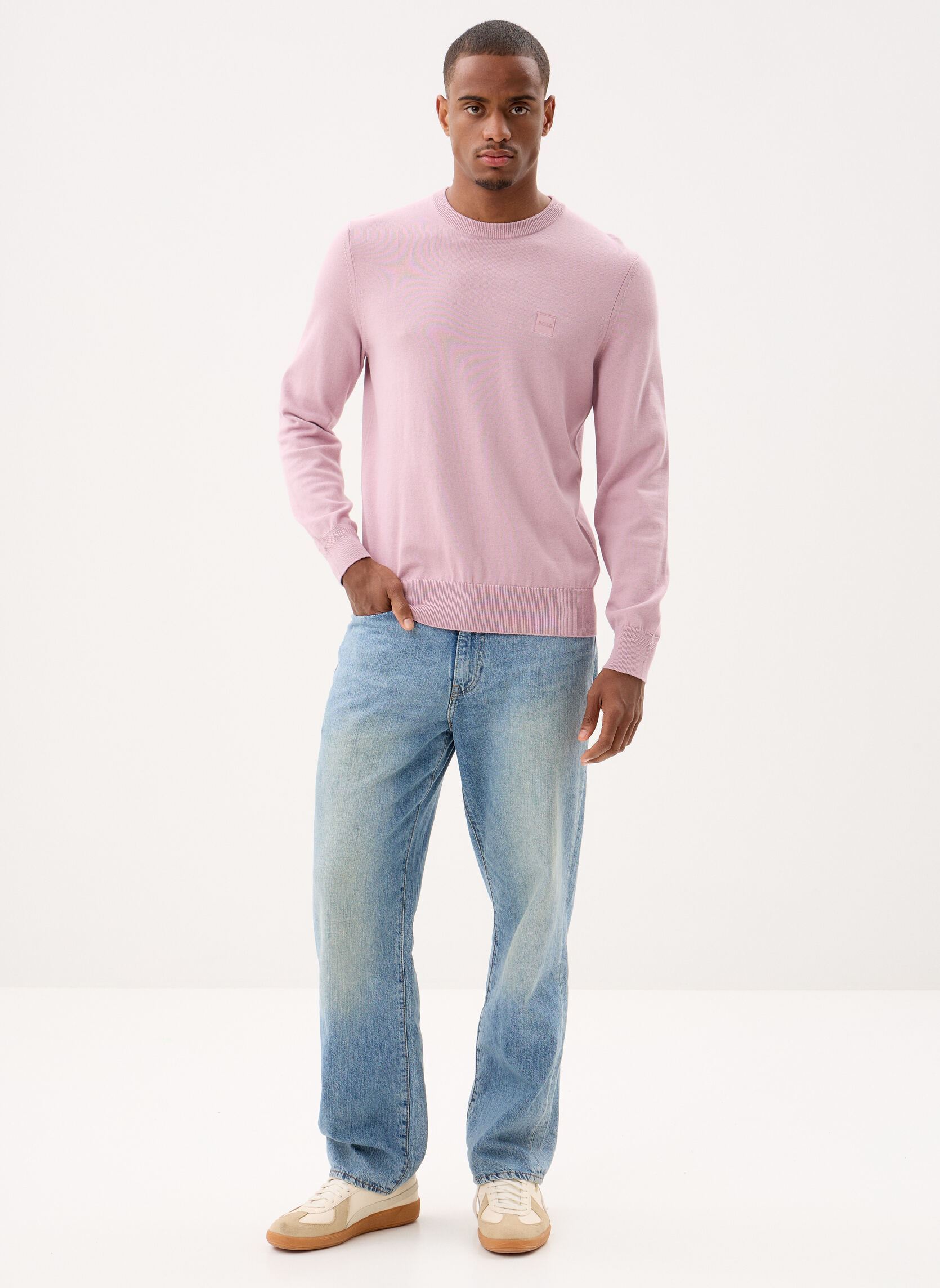 Pulls Kanovano_S 50527583 homme violet BOSS Pulls Kanovano_S 50527583 homme violet 539-Light/Pastel Purple