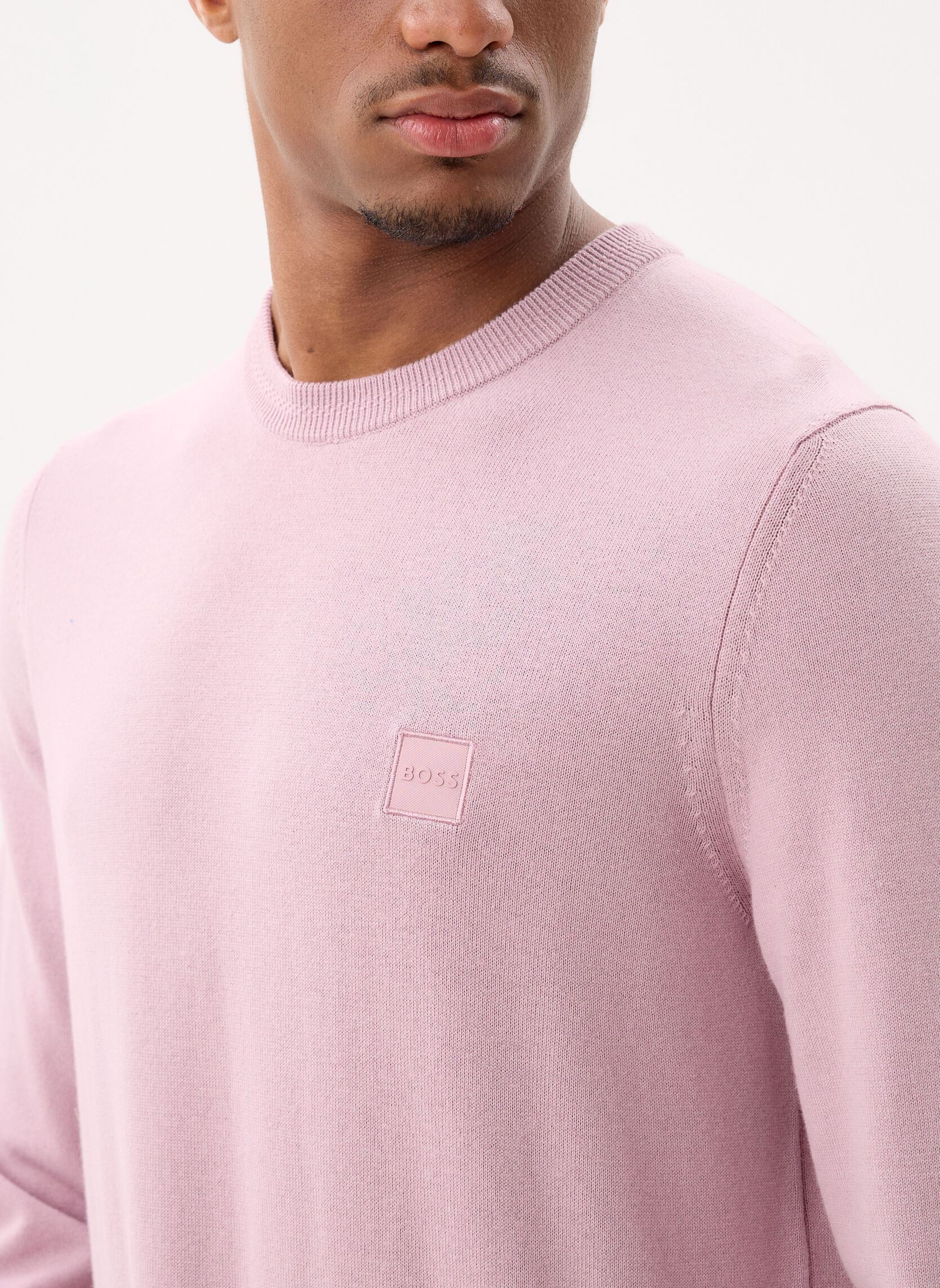 Pulls Kanovano_S 50527583 homme violet BOSS Pulls Kanovano_S 50527583 homme violet 539-Light/Pastel Purple