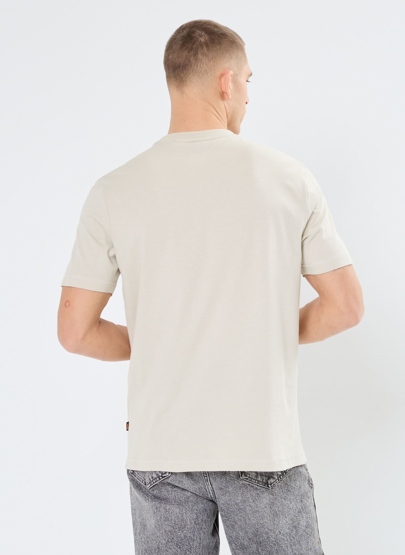 Tee-shirts manches courtes Te_logotexture 50534923 homme beige BOSS Tee-shirts manches courtes Te_logotexture 50534923 homme beige 50534923-271