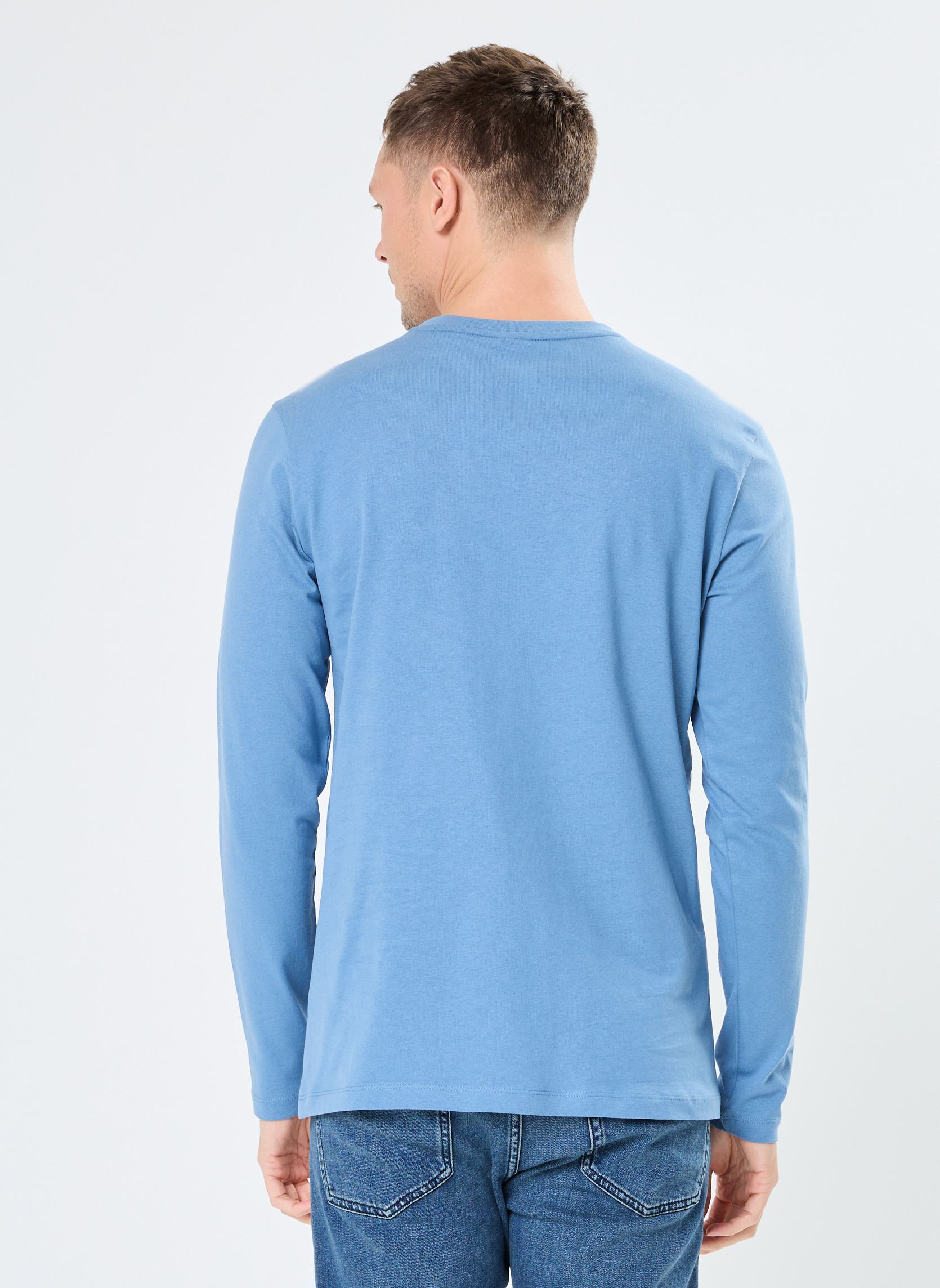 Tee-shirts manches longues Tacks 50512111 homme bleu BOSS Tee-shirts manches longues Tacks 50512111 homme bleu 459