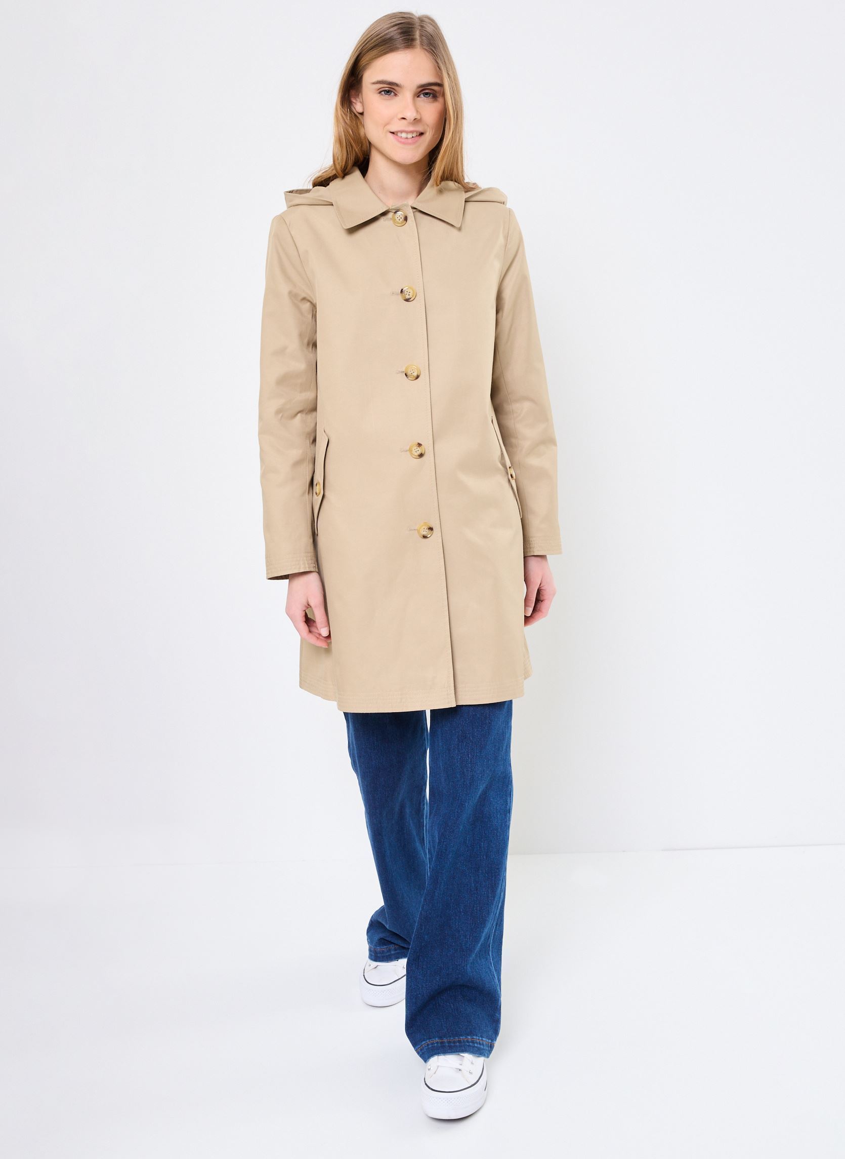 Trenchcoats Sb Rn 34 damen beige Lauren Ralph Lauren Trenchcoats Sb Rn 34 damen beige BIRCH TAN