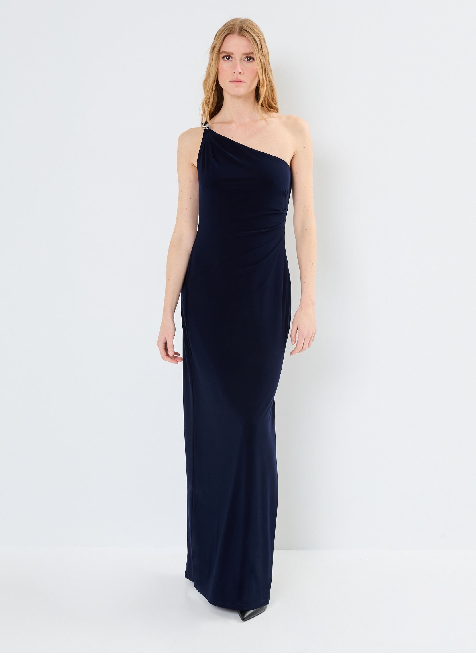 Vestidos Belina-One Shoulder-Evening Dress mujer azul Lauren Ralph Lauren Vestidos Belina-One Shoulder-Evening Dress mujer azul Lighthouse Navy