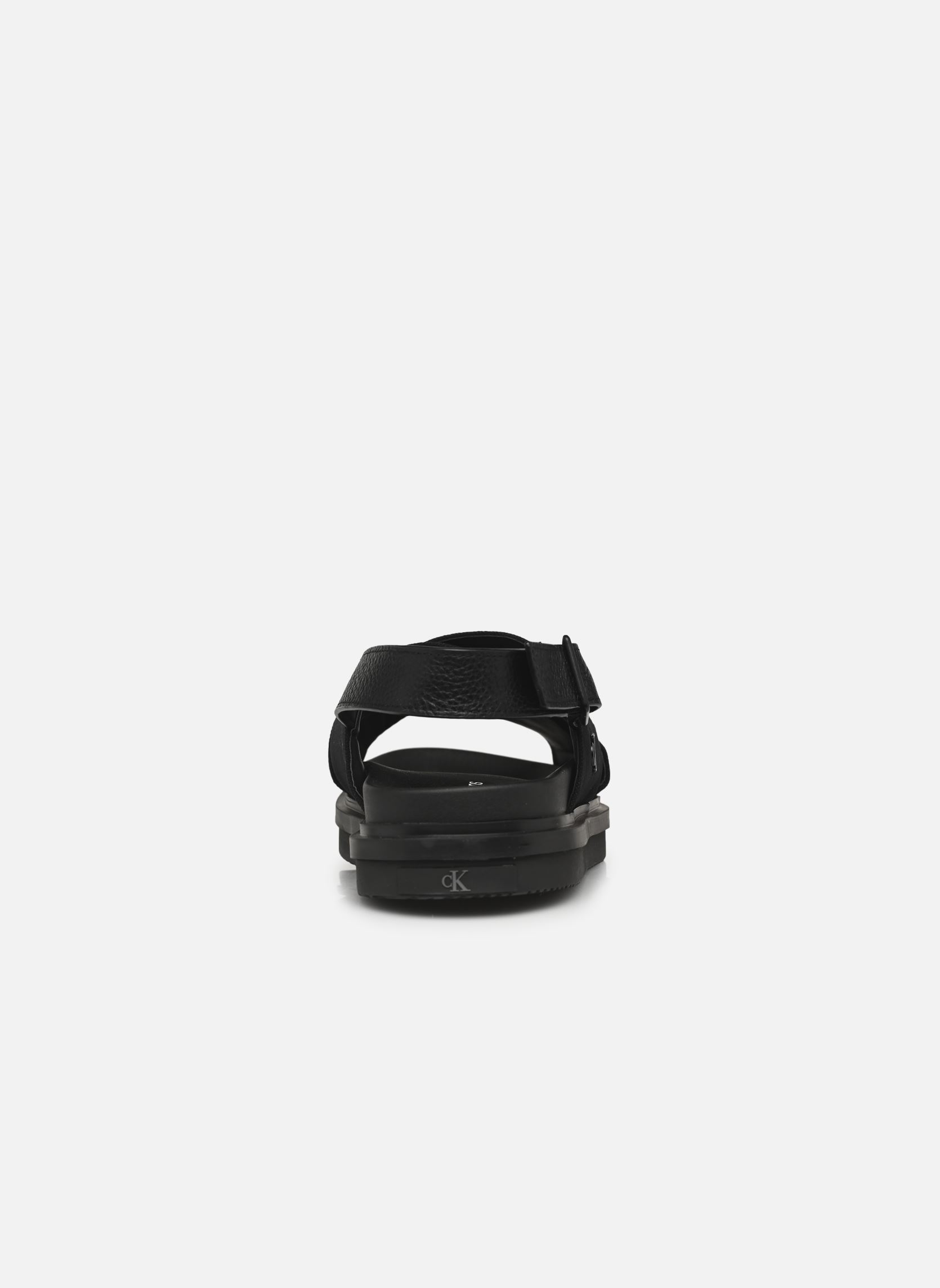 Sandales et mules FLAT MOLDED CRXS SLI homme noir Calvin Klein Sandales et mules FLAT MOLDED CRXS SLI homme noir TRIPLE BLACK