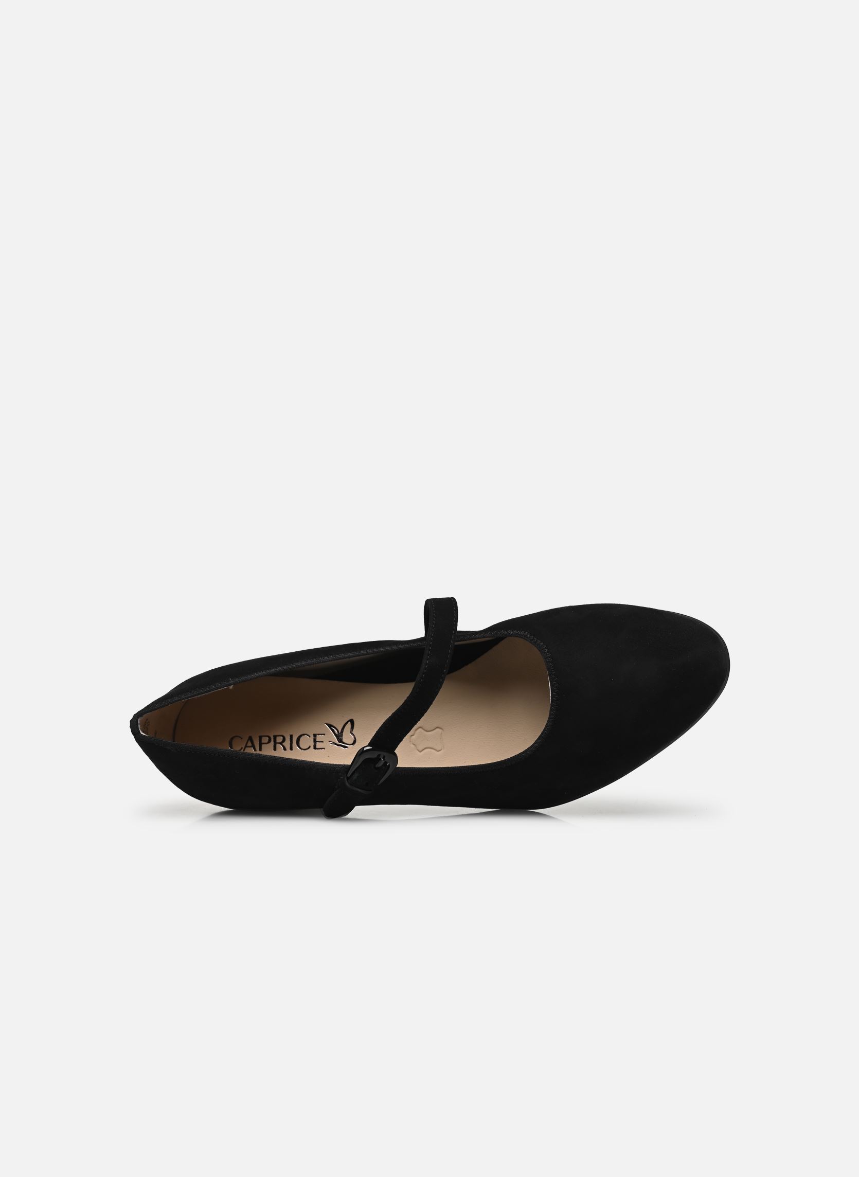 Slingback pumps 22310-44 dames zwart Caprice Slingback pumps 22310-44 dames zwart BLACK SUEDE
