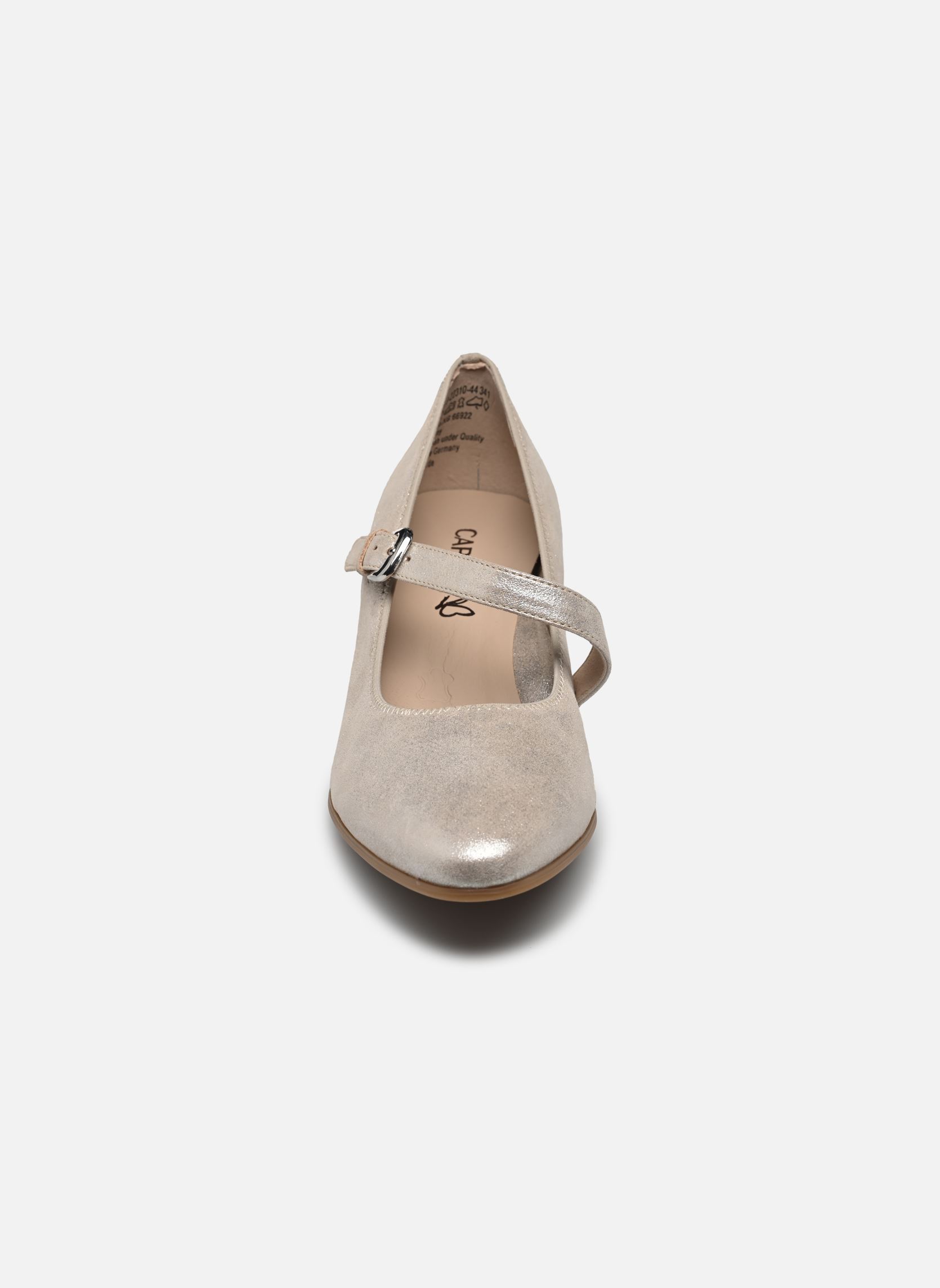 Slingback pumps 22310-44 dames goud en brons Caprice Slingback pumps 22310-44 dames goud en brons TAUPE METALLIC