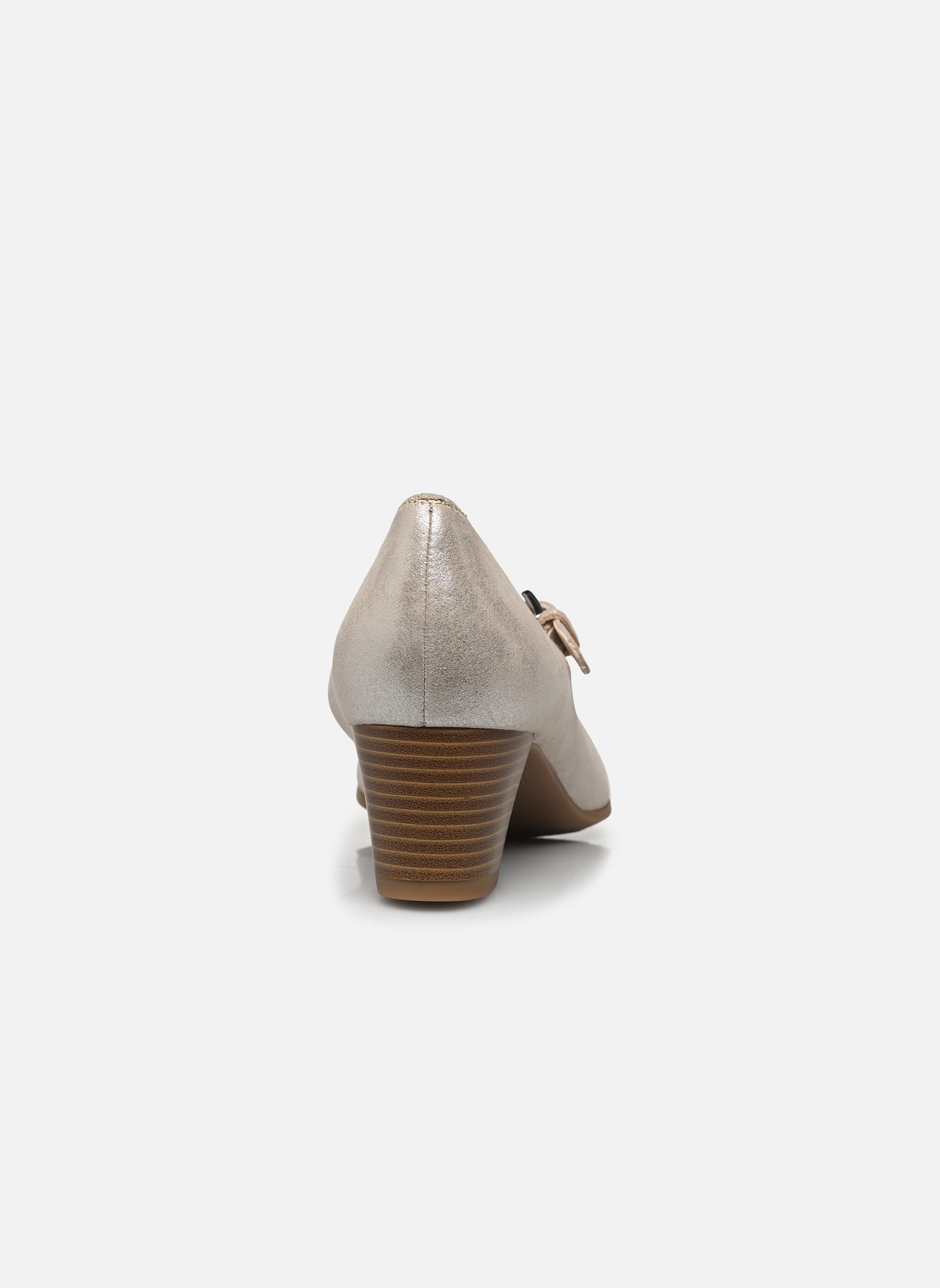 Slingback pumps 22310-44 dames goud en brons Caprice Slingback pumps 22310-44 dames goud en brons TAUPE METALLIC