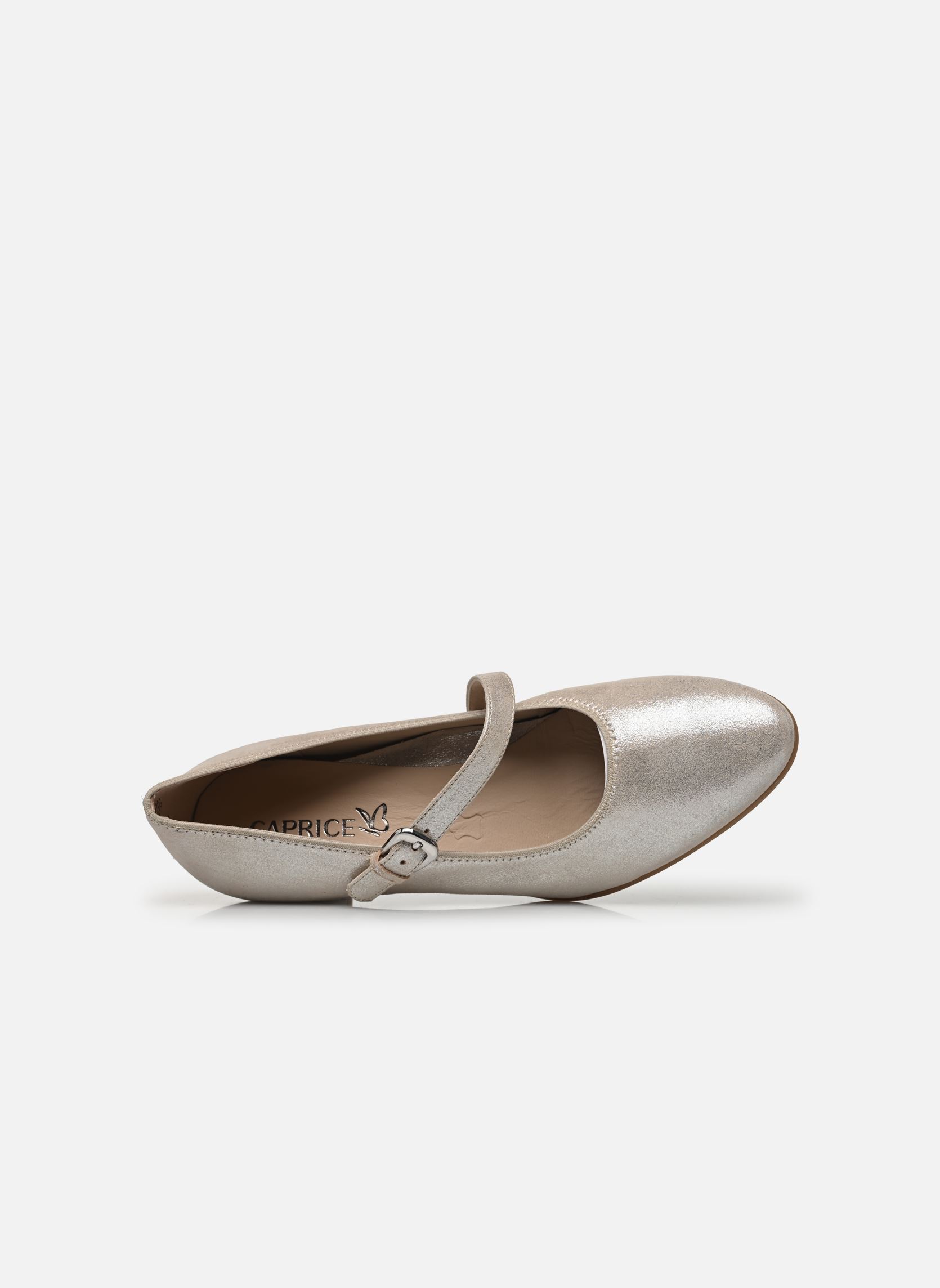 Slingback pumps 22310-44 dames goud en brons Caprice Slingback pumps 22310-44 dames goud en brons TAUPE METALLIC