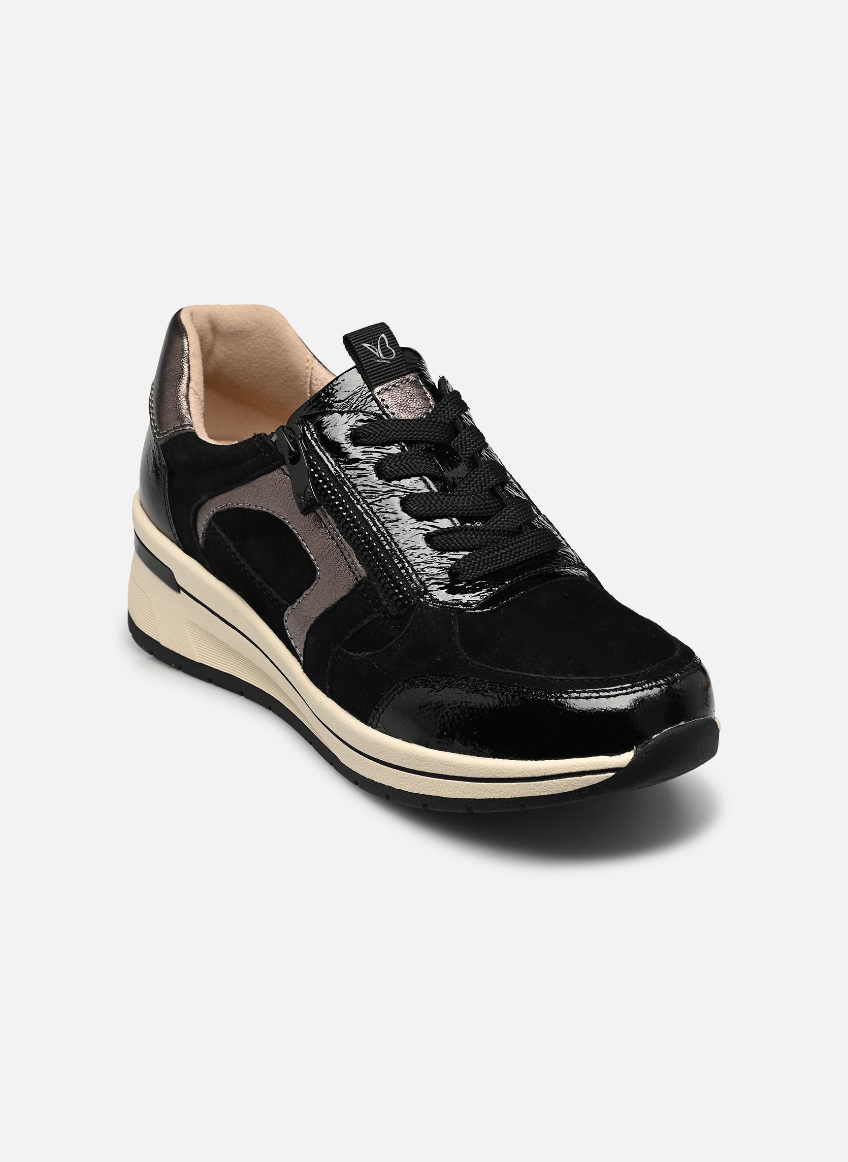 Baskets basses 23300-44 femme noir Caprice Baskets basses 23300-44 femme noir BLACK COMB I