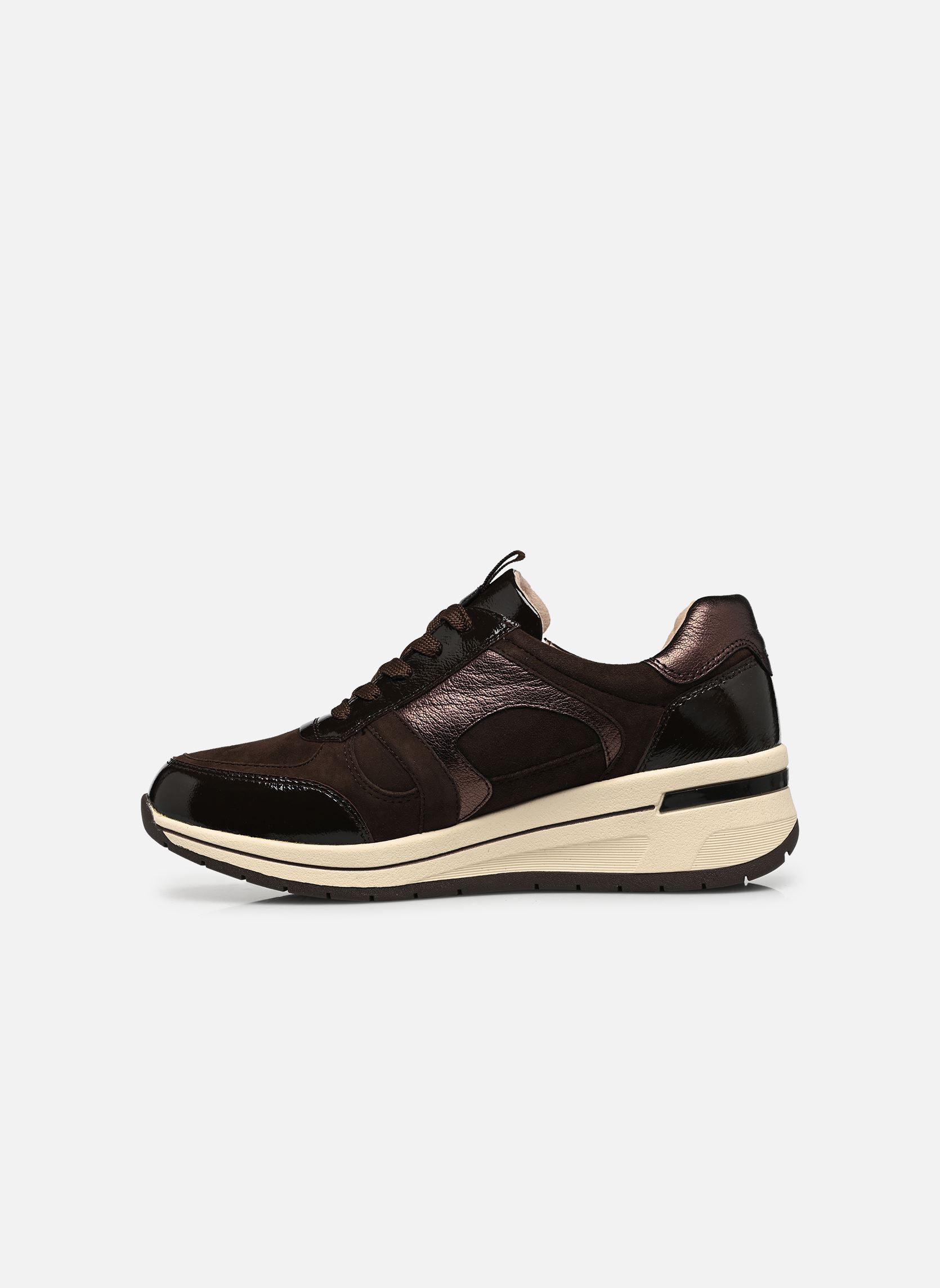 Baskets basses 23300-44 femme marron Caprice Baskets basses 23300-44 femme marron DK BROWN COMB