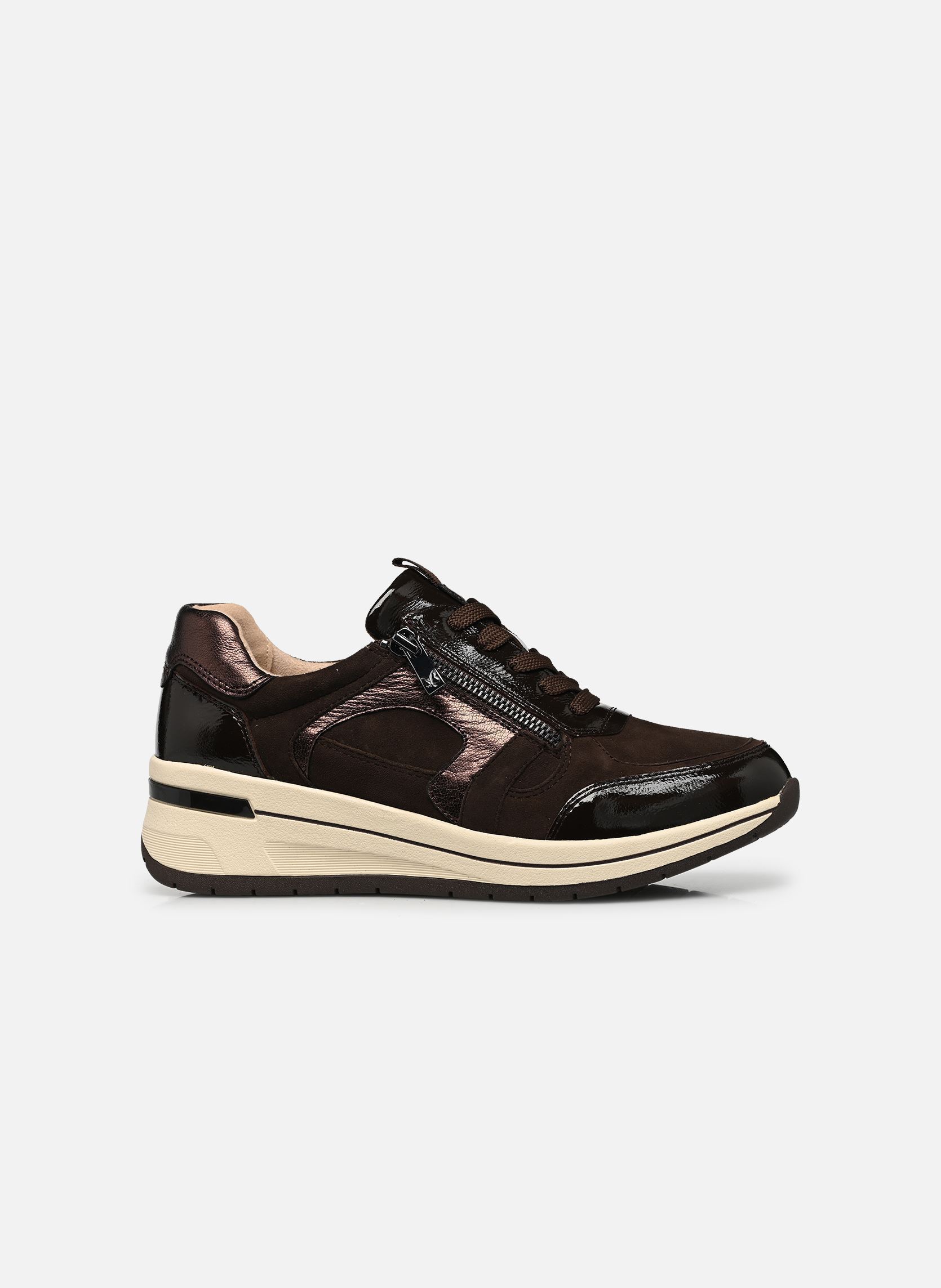 Baskets basses 23300-44 femme marron Caprice Baskets basses 23300-44 femme marron DK BROWN COMB