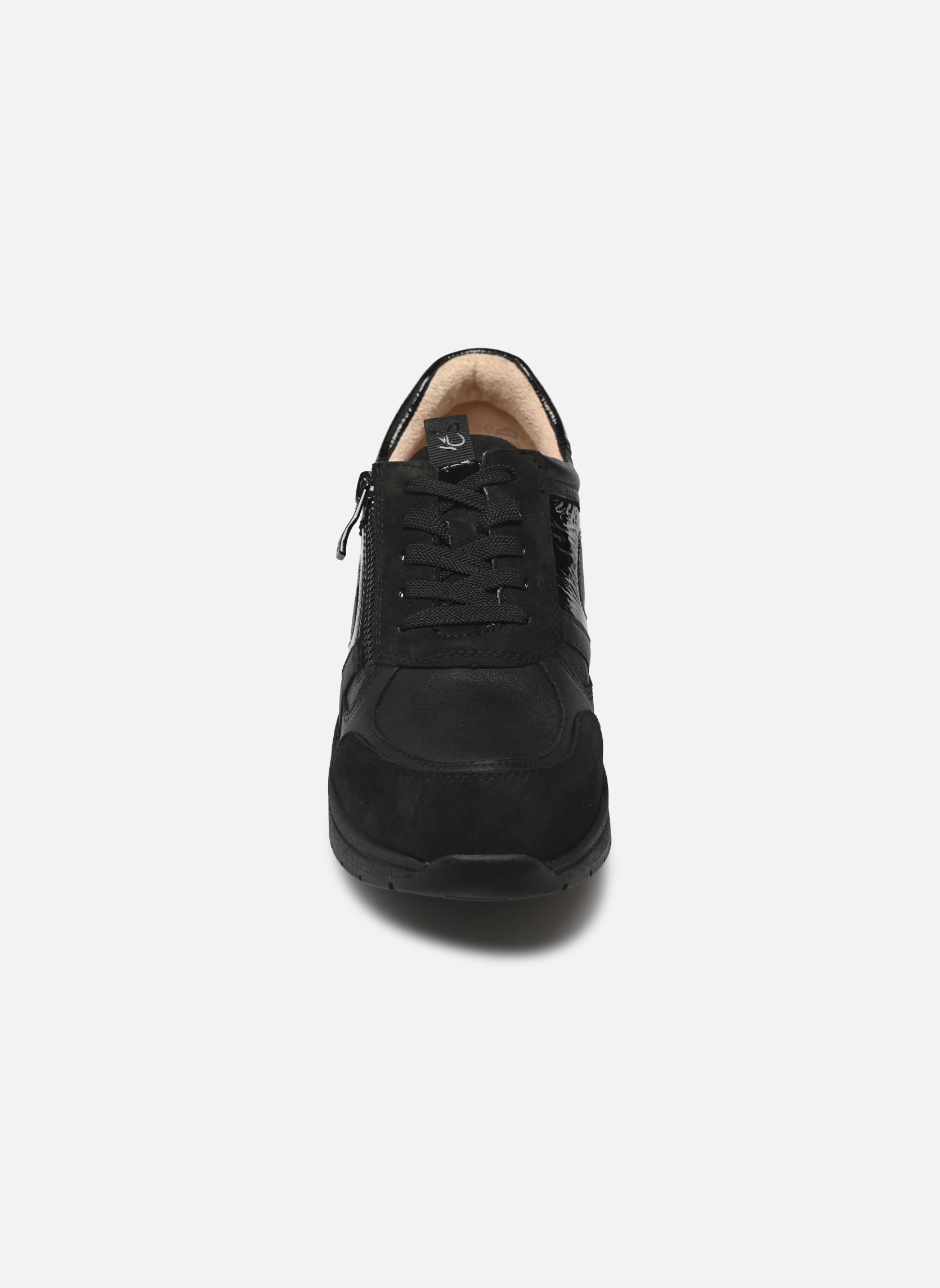 Sleehak sneakers 23300-44 dames zwart Caprice Sleehak sneakers 23300-44 dames zwart BLACK COMB