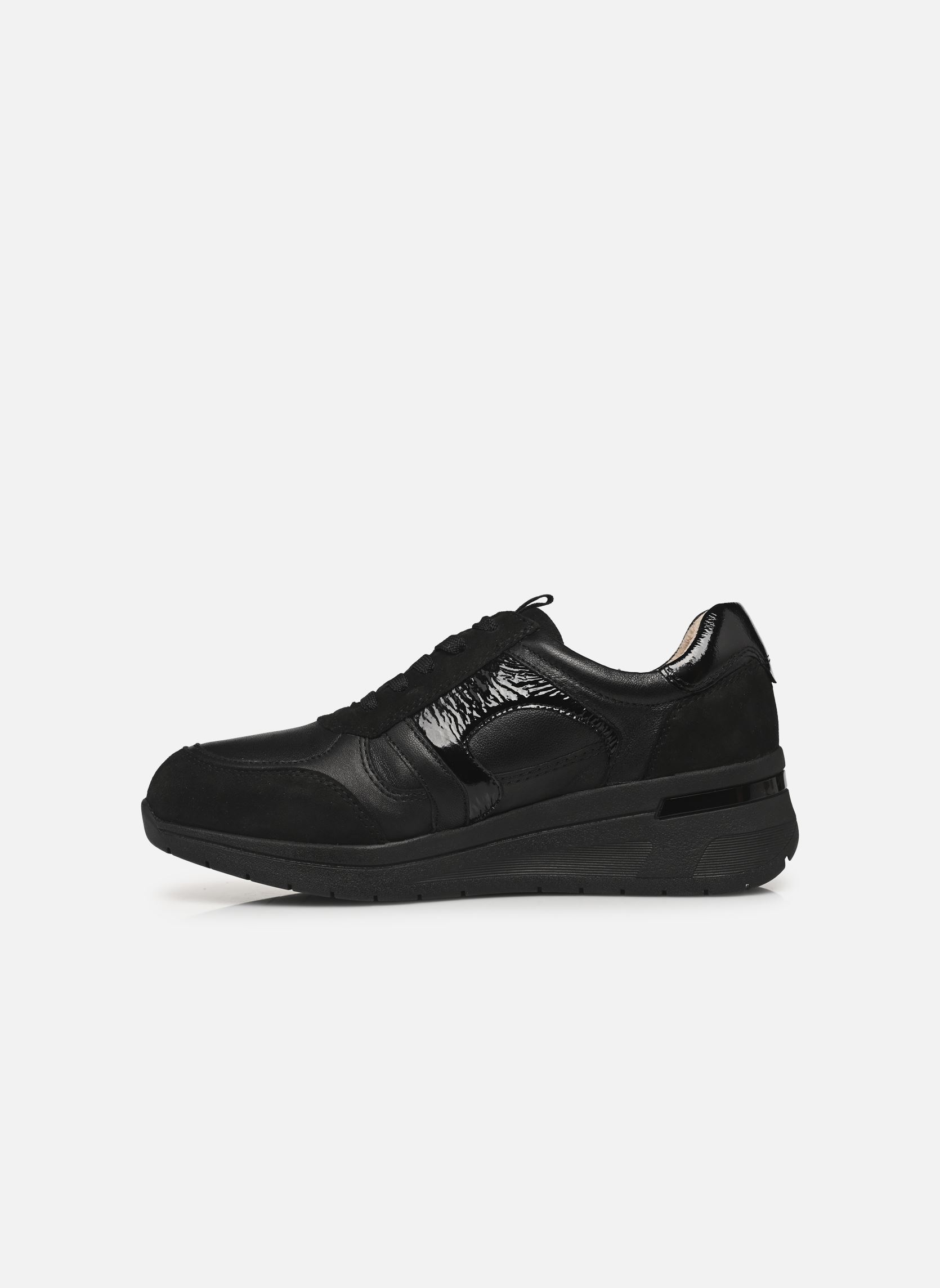 Sleehak sneakers 23300-44 dames zwart Caprice Sleehak sneakers 23300-44 dames zwart BLACK COMB