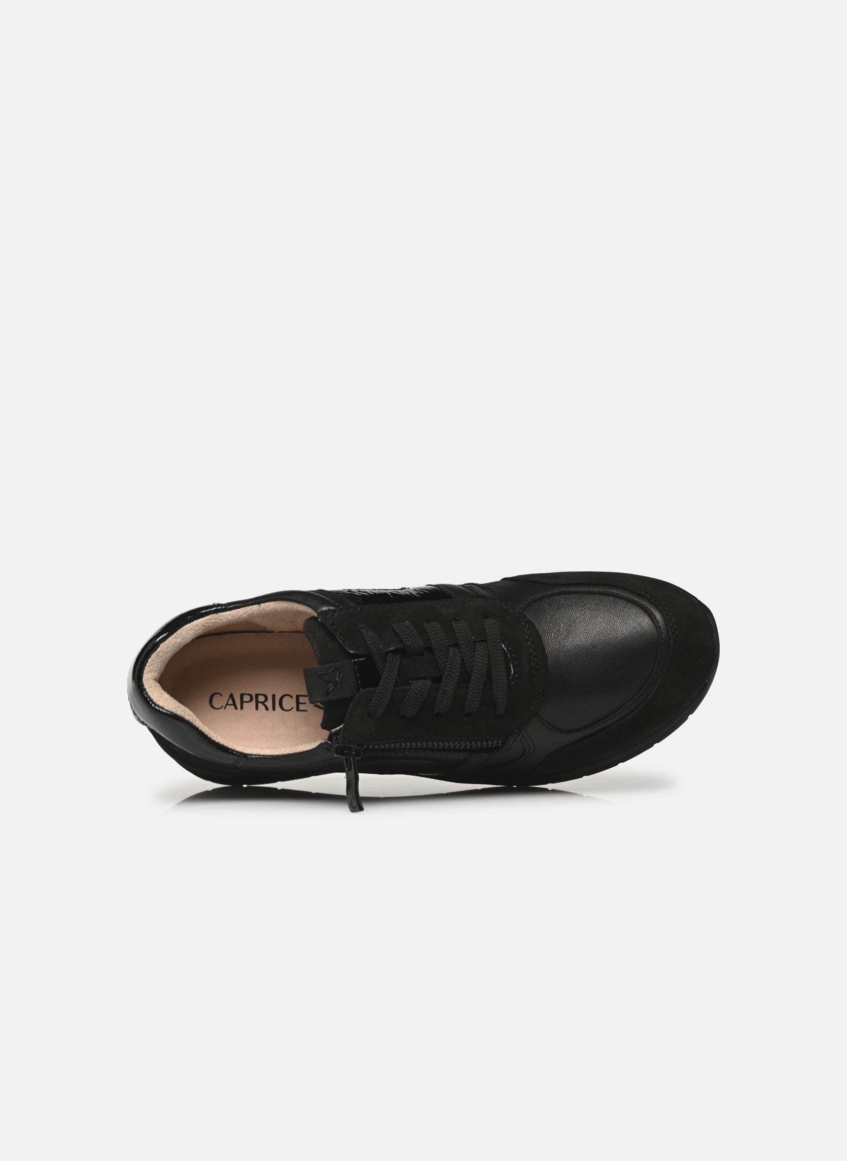 Sleehak sneakers 23300-44 dames zwart Caprice Sleehak sneakers 23300-44 dames zwart BLACK COMB