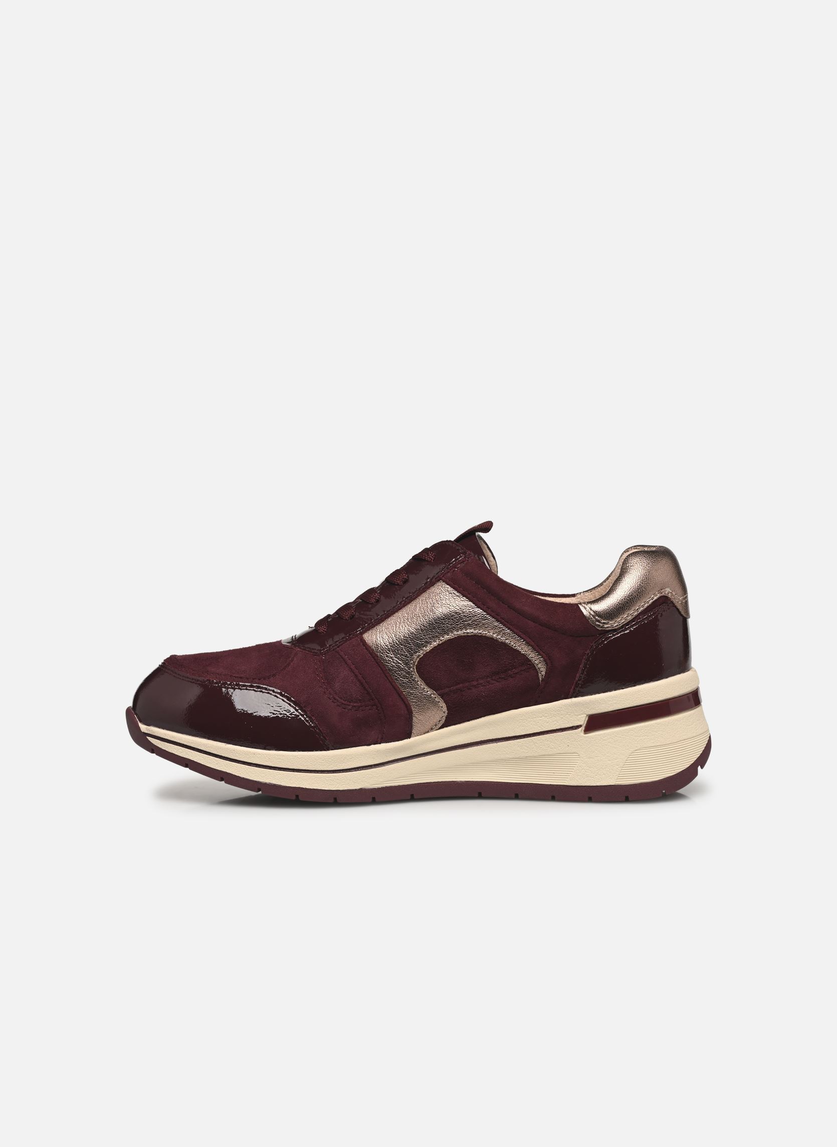 Sleehak sneakers 23300-44 dames bordeaux Caprice Sleehak sneakers 23300-44 dames bordeaux BORDEAUX COMB